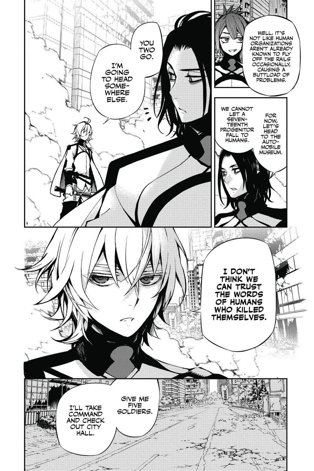 Read Seraph of the End Vampire Reign EN Manga Online