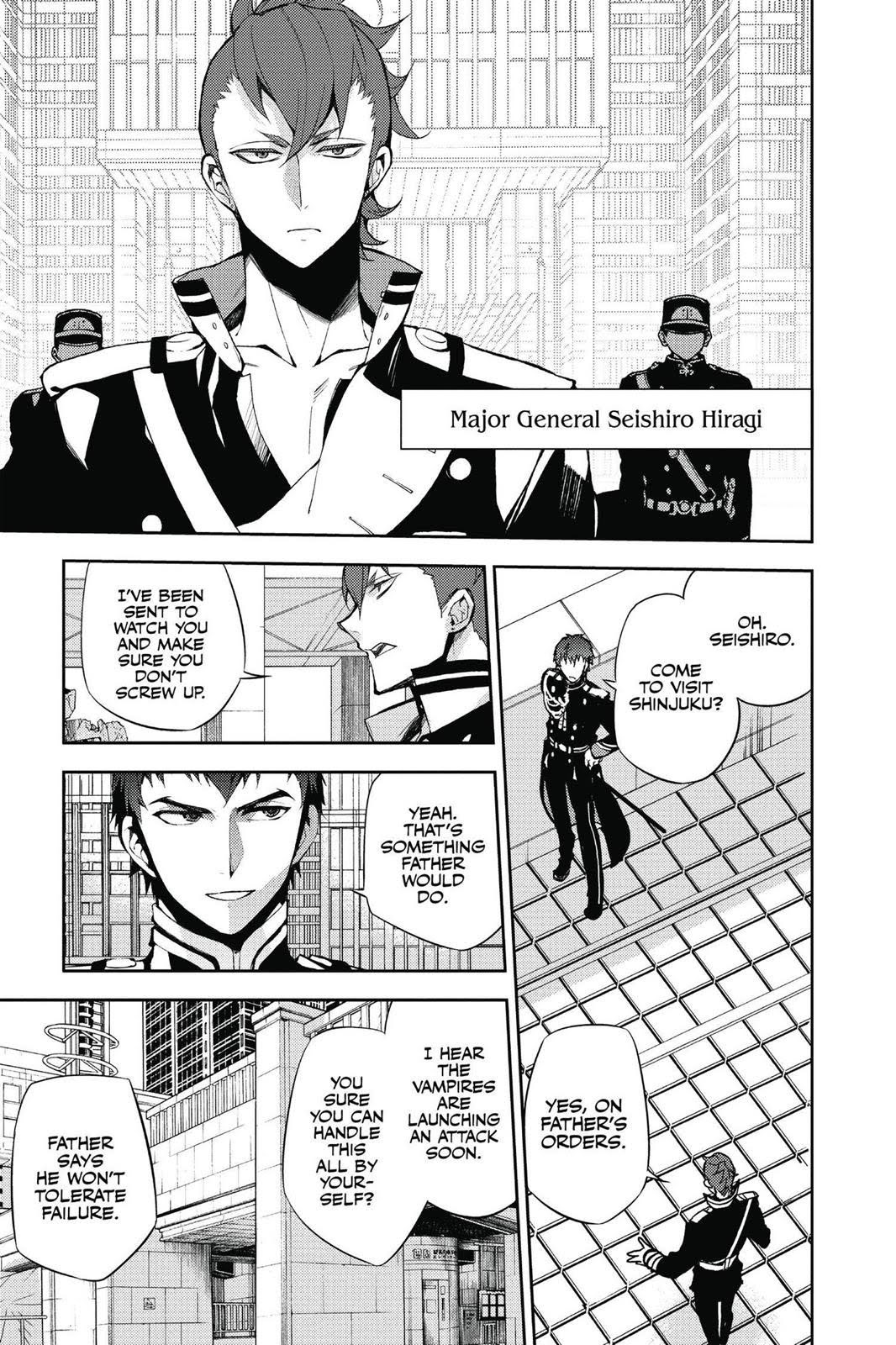 Read Seraph of the End Vampire Reign EN Manga Online