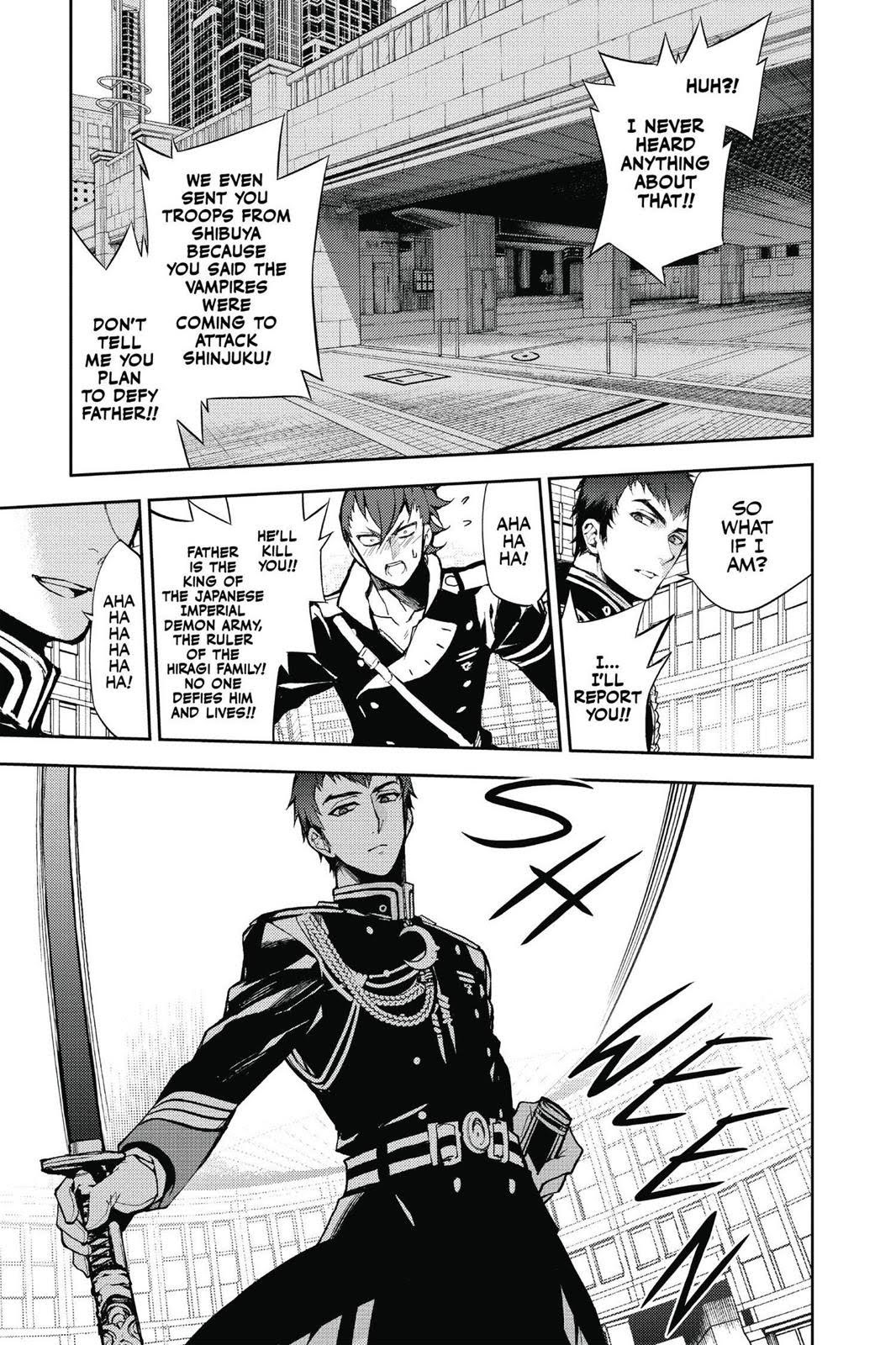 Read Seraph of the End Vampire Reign EN Manga Online