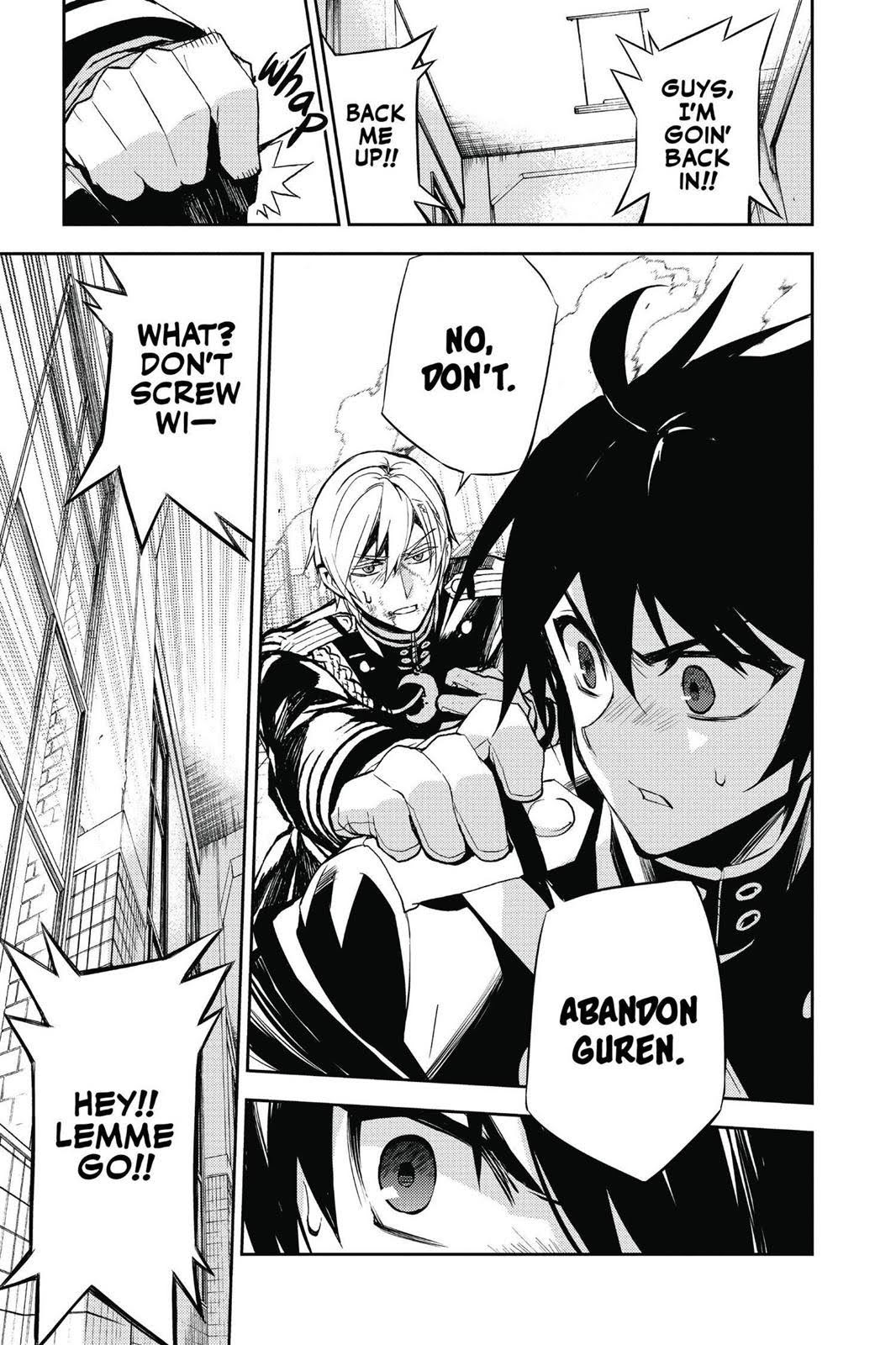 Read Seraph of the End Vampire Reign EN Manga Online