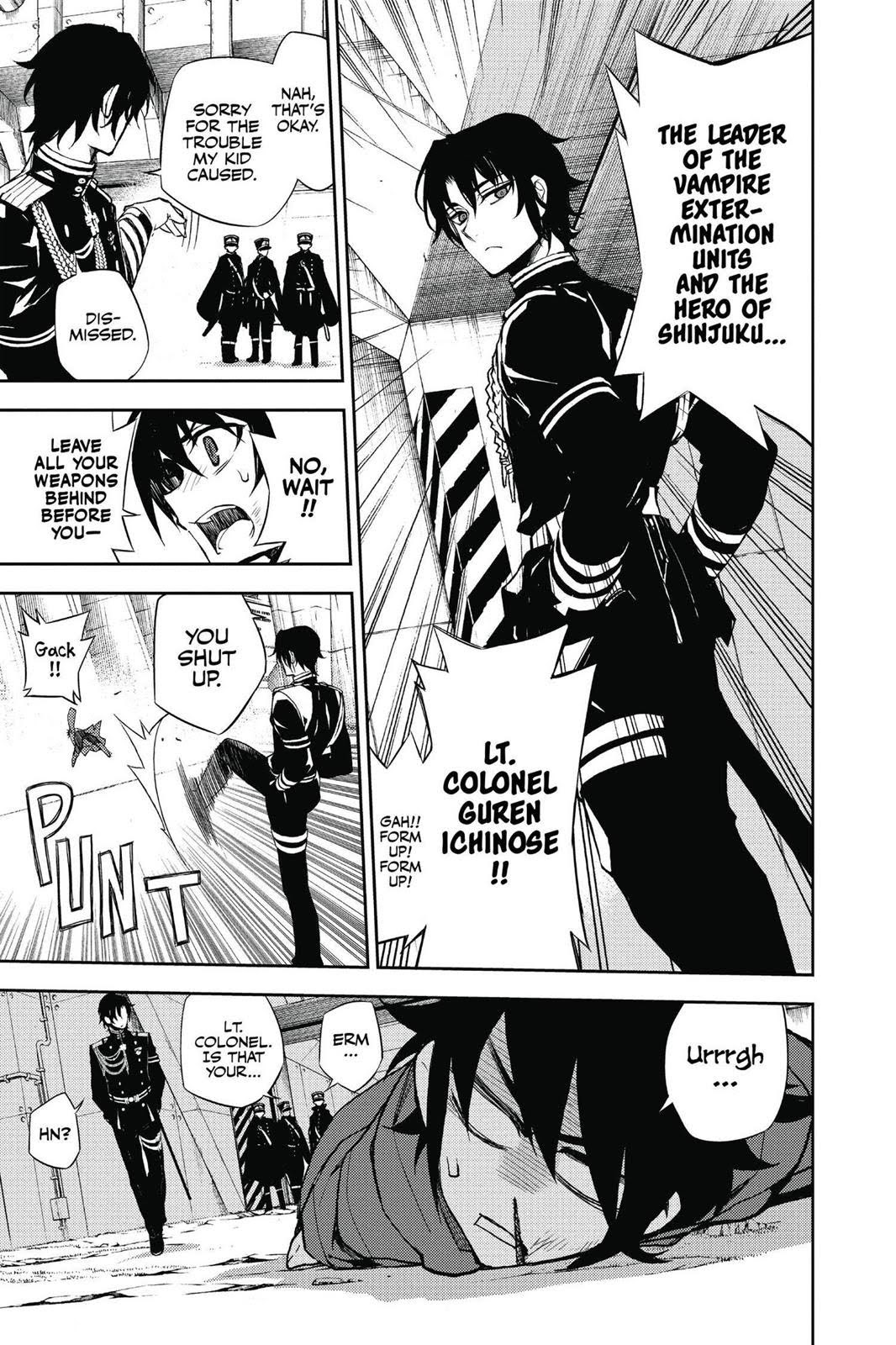 Read Seraph of the End Vampire Reign EN Manga Online