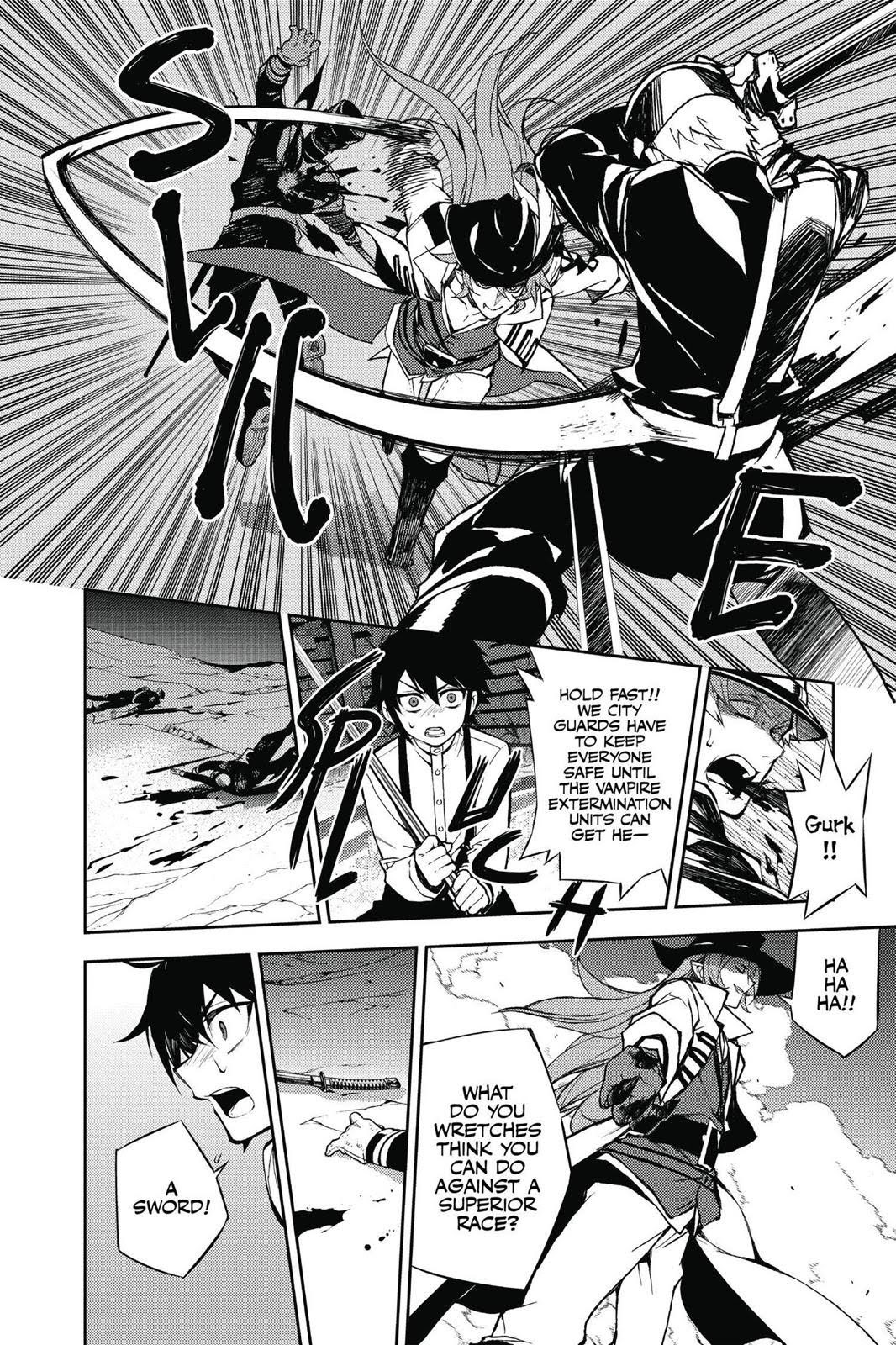 Read Seraph of the End Vampire Reign EN Manga Online