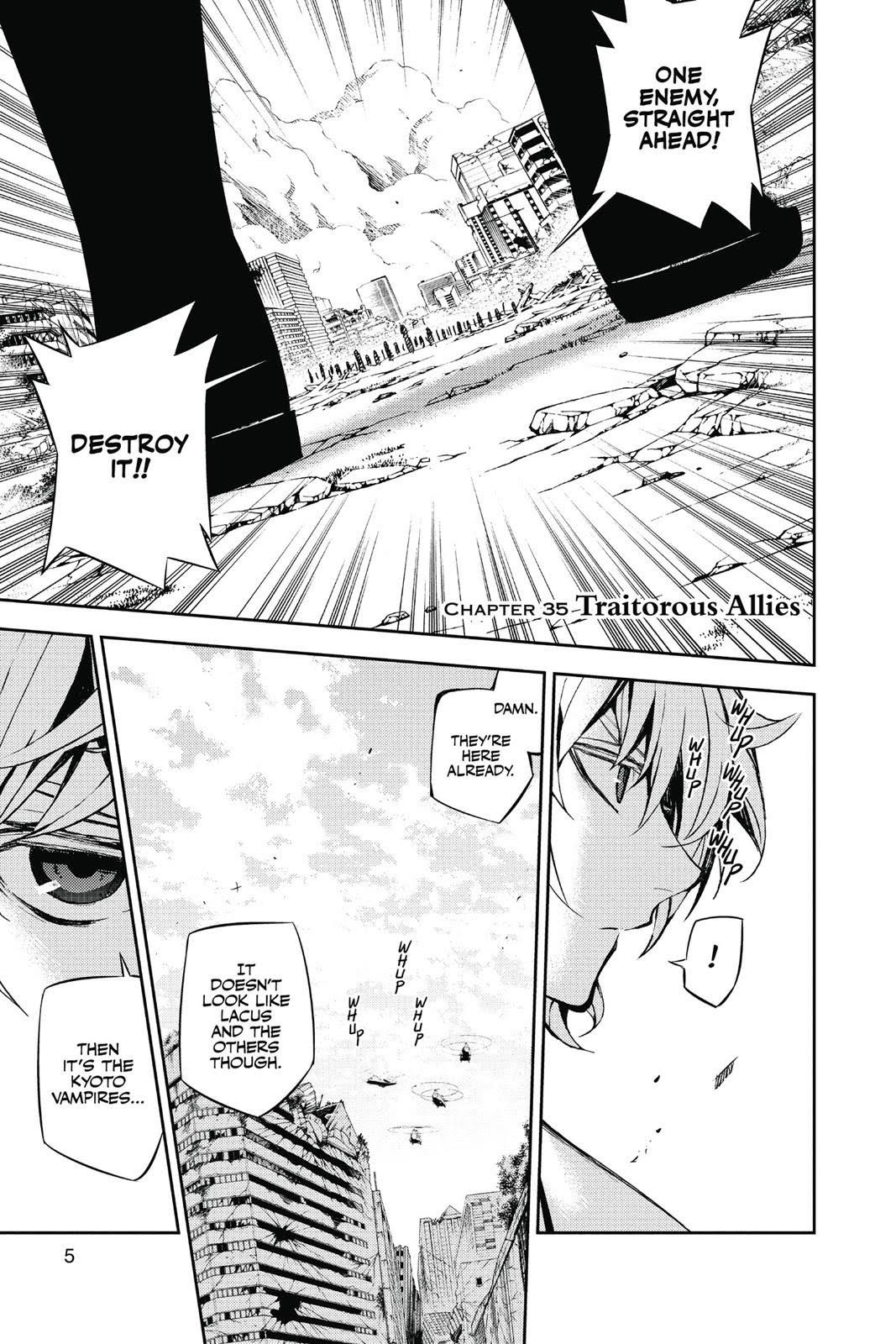 Read Seraph of the End Vampire Reign EN Manga Online