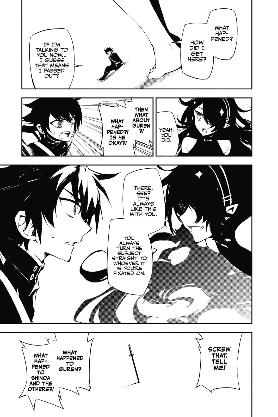 Read Seraph of the End Vampire Reign EN Manga Online