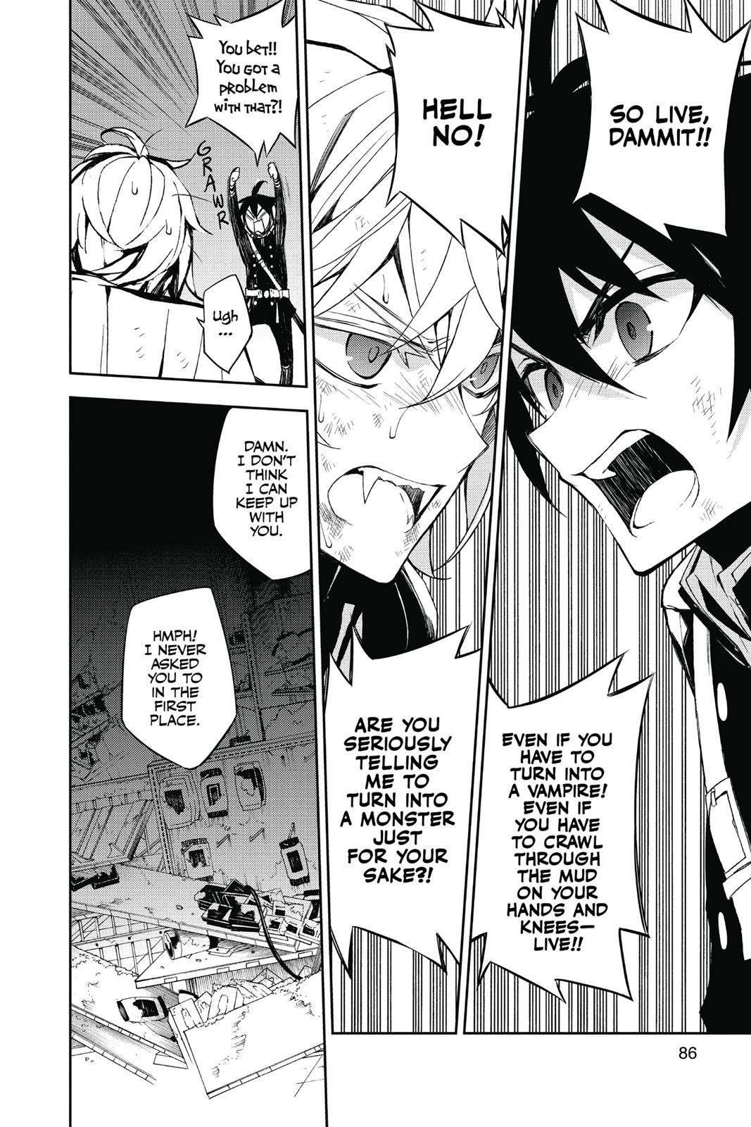 Read Seraph of the End Vampire Reign EN Manga Online