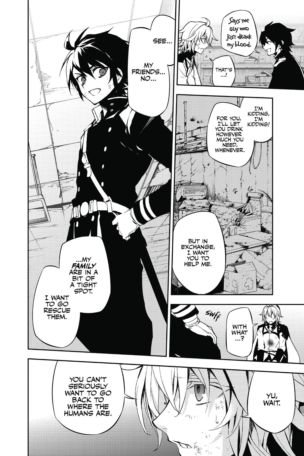 Read Seraph of the End Vampire Reign EN Manga Online