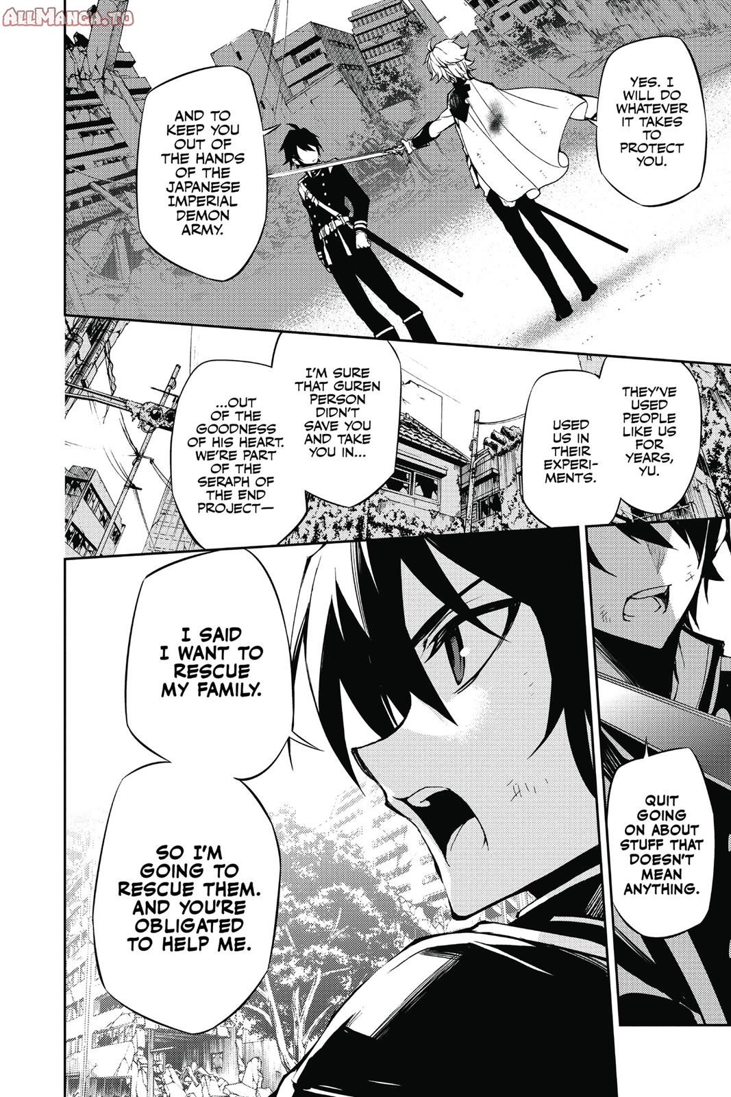 Read Seraph of the End Vampire Reign EN Manga Online