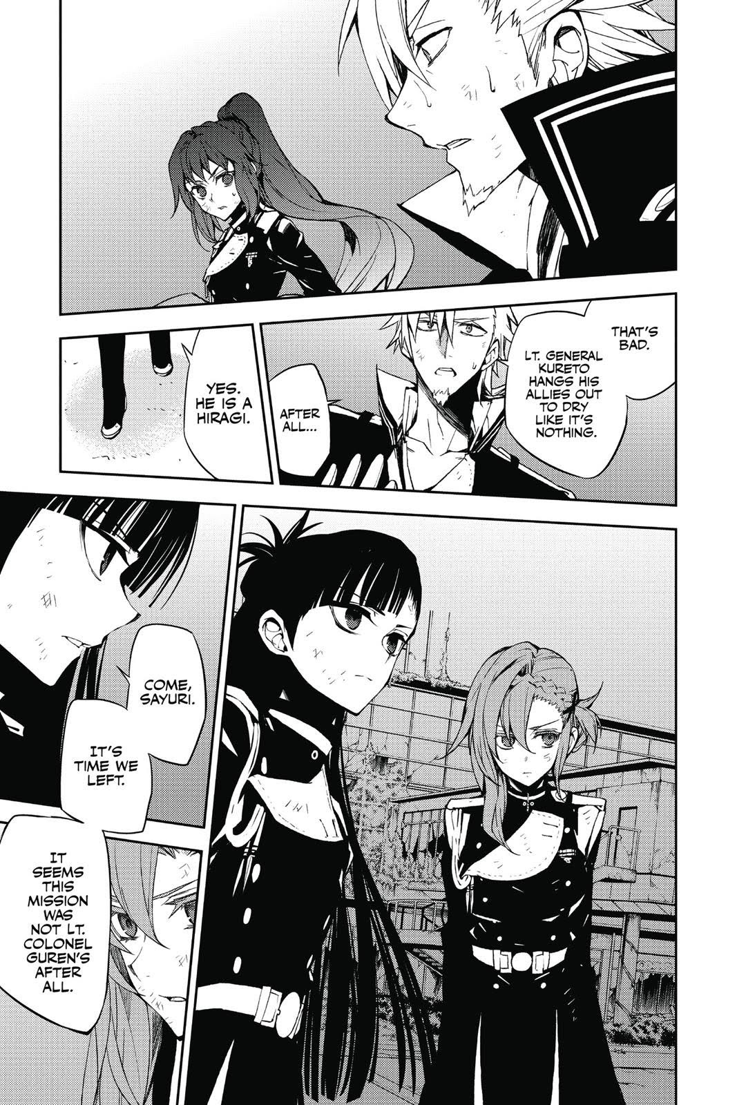 Read Seraph of the End Vampire Reign EN Manga Online