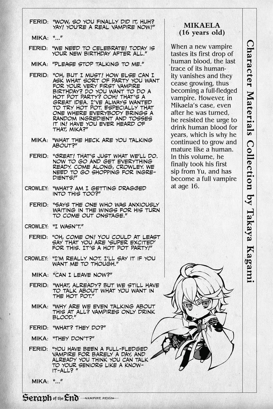 Read Seraph of the End Vampire Reign EN Manga Online