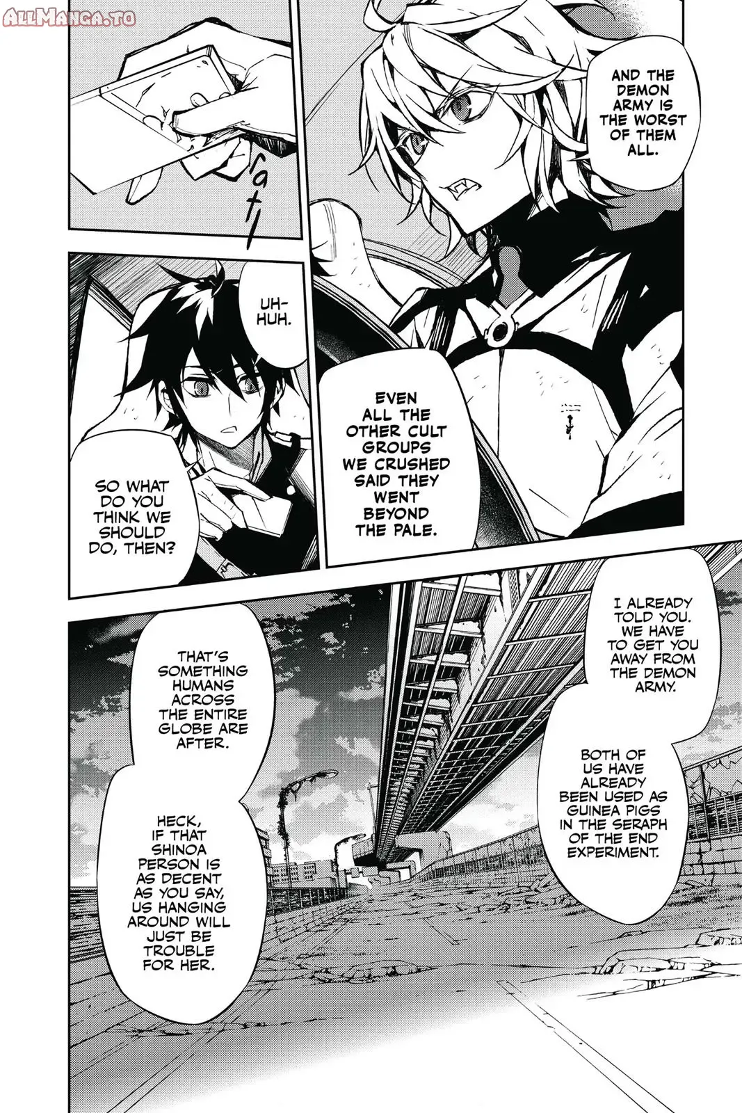Read Seraph of the End Vampire Reign EN Manga Online