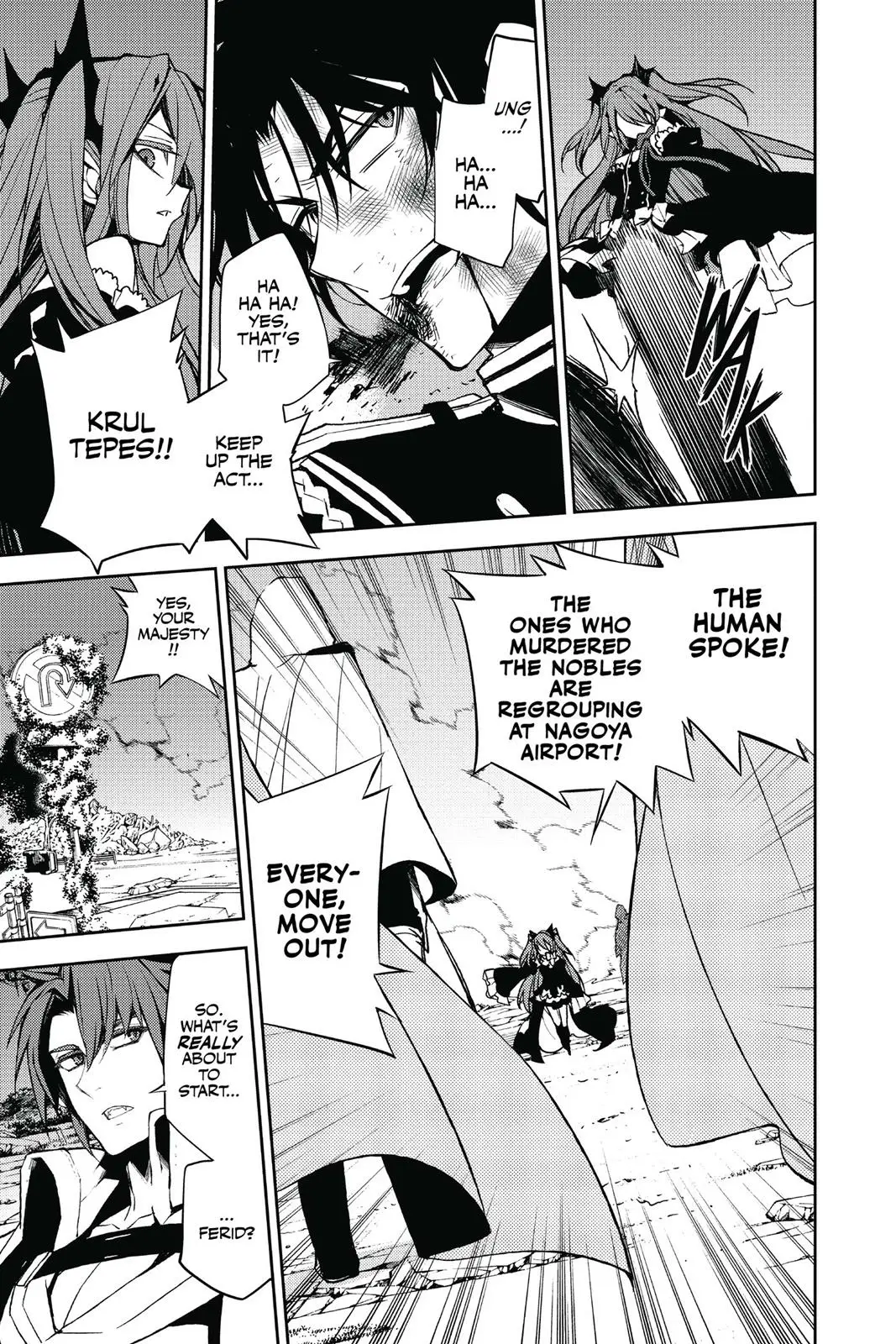 Read Seraph of the End Vampire Reign EN Manga Online