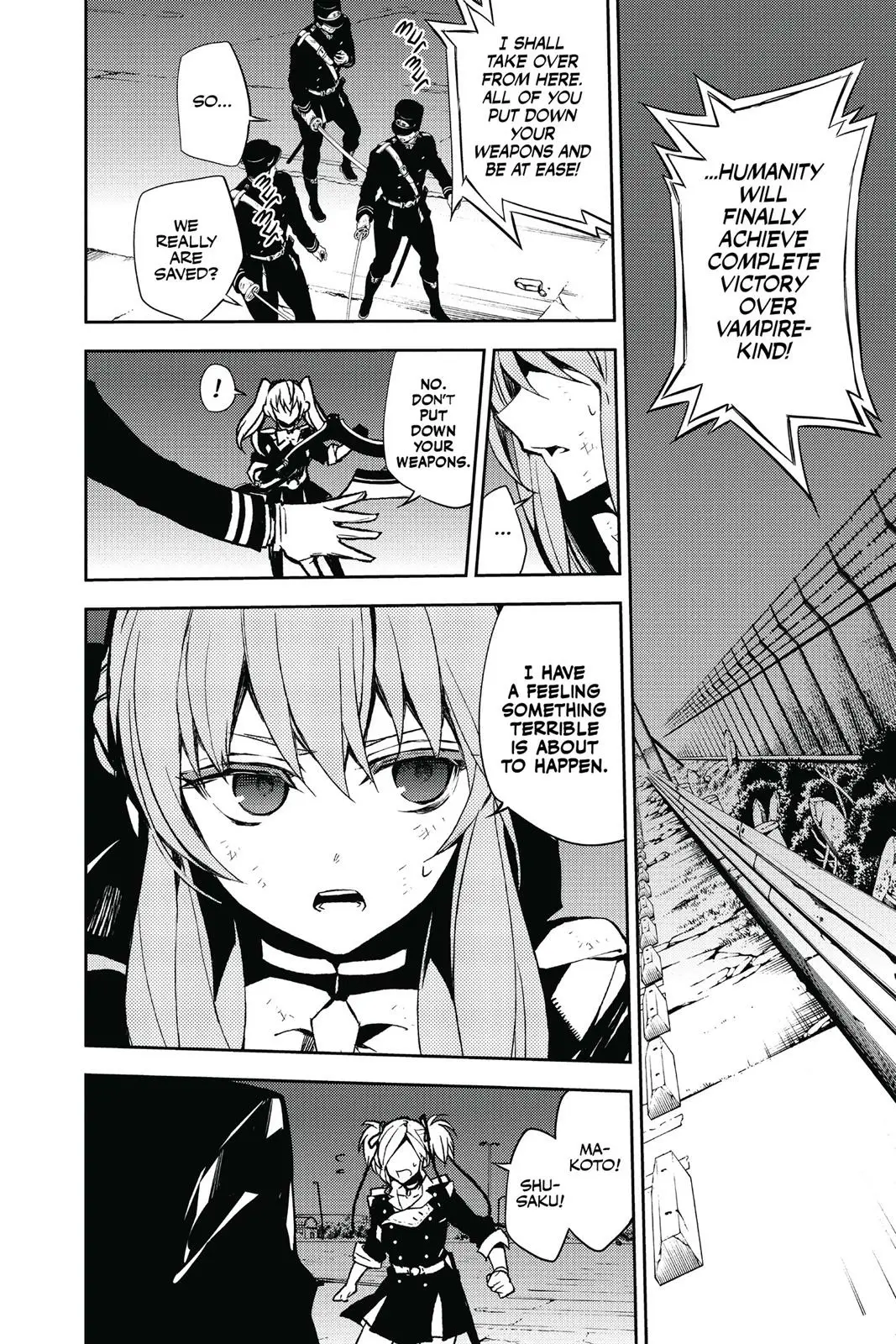 Read Seraph of the End Vampire Reign EN Manga Online