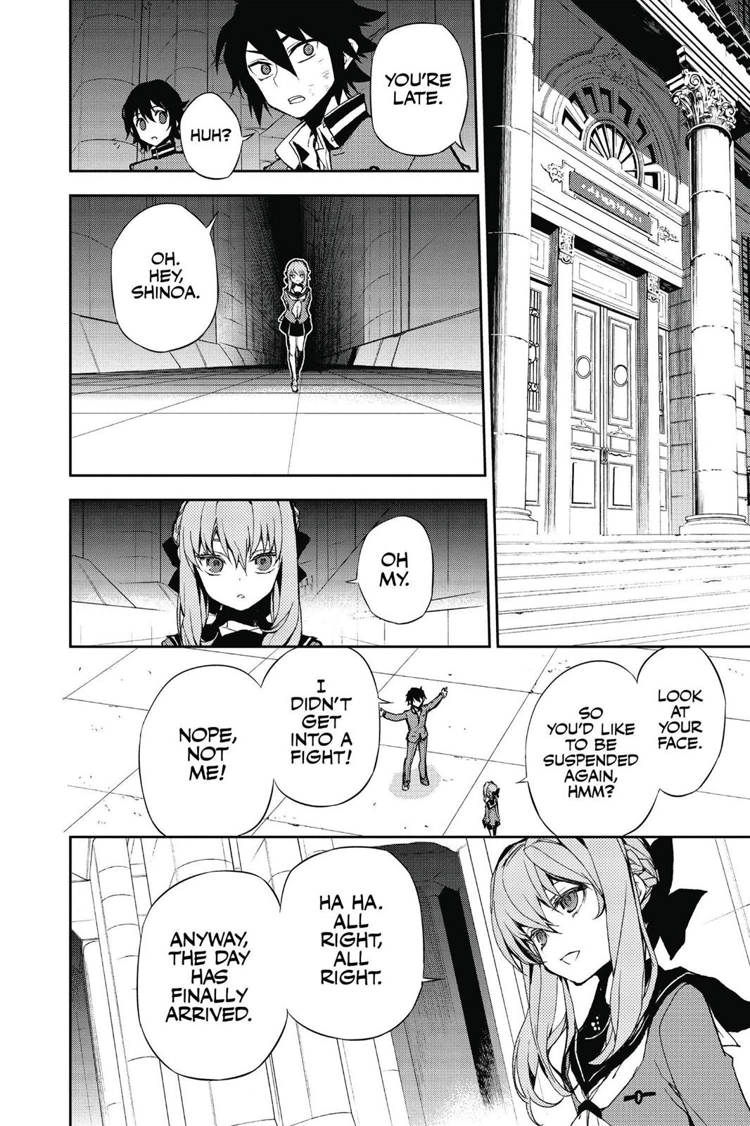 Read Seraph of the End Vampire Reign EN Manga Online