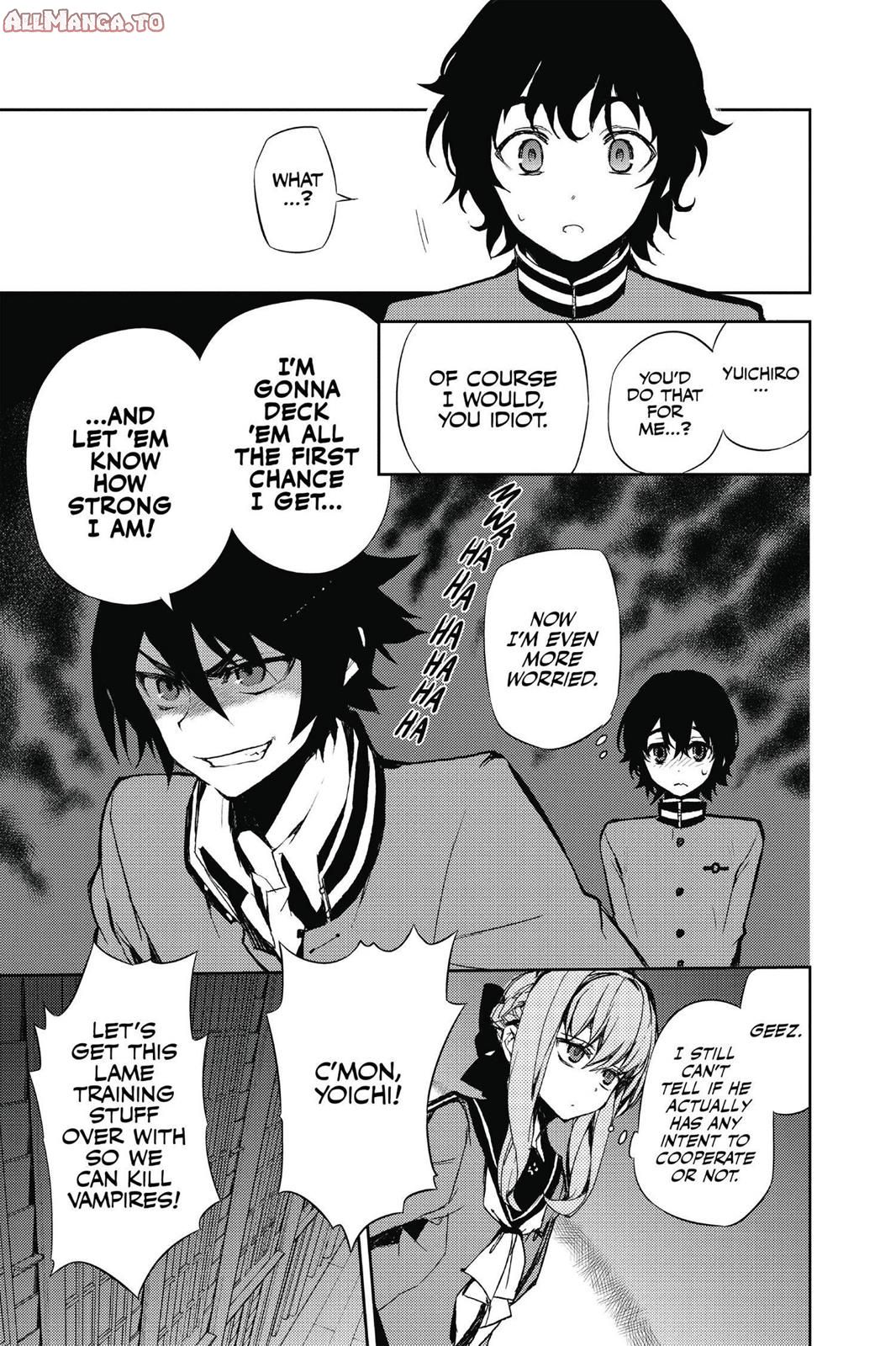 Read Seraph of the End Vampire Reign EN Manga Online