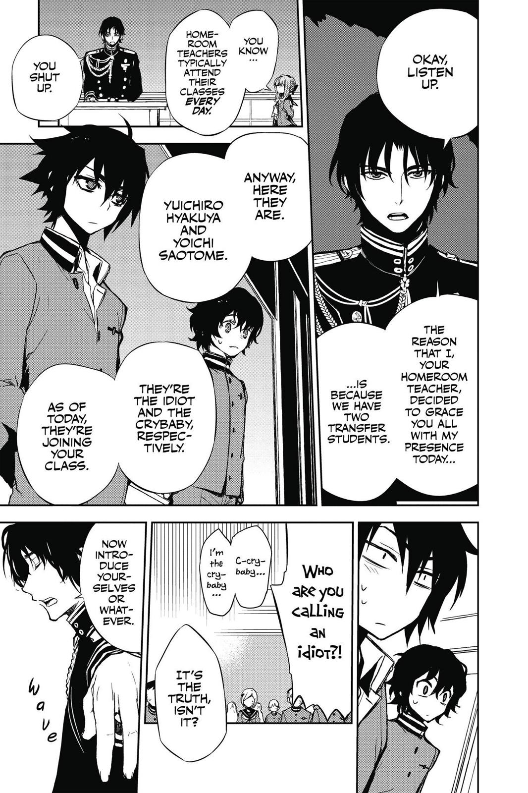 Read Seraph of the End Vampire Reign EN Manga Online