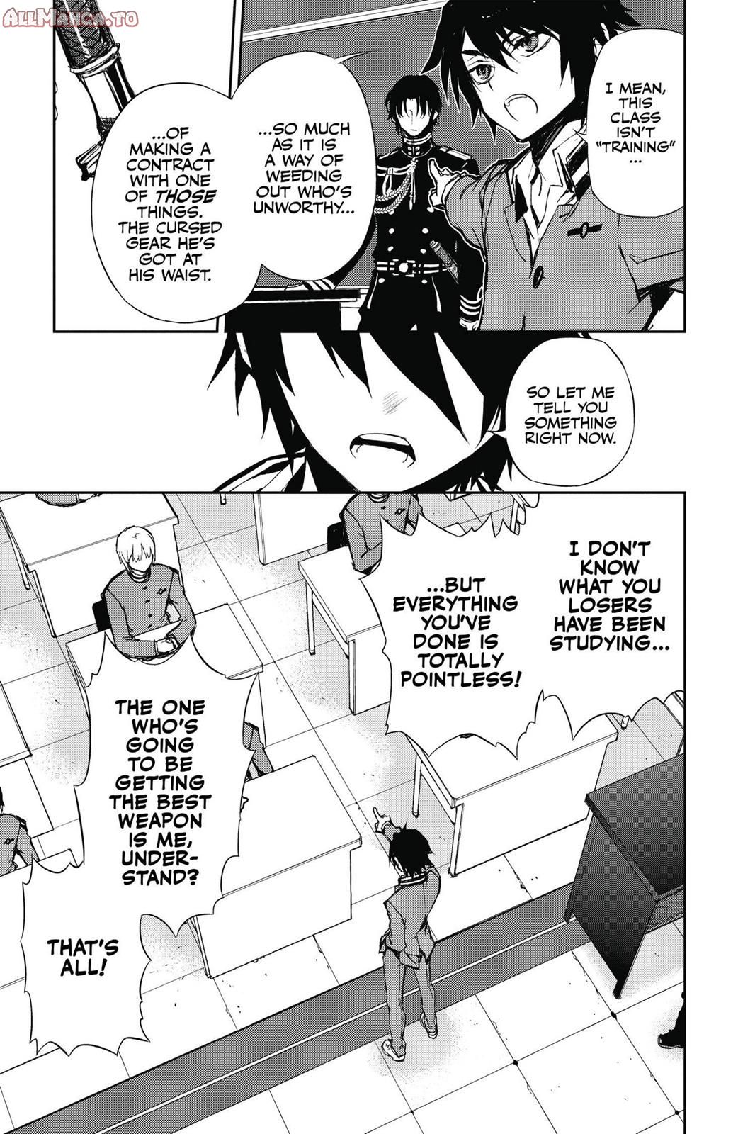 Read Seraph of the End Vampire Reign EN Manga Online