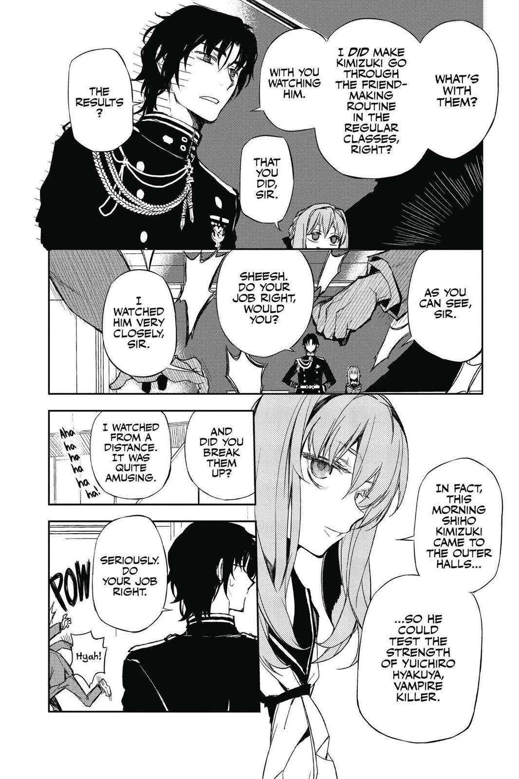 Read Seraph of the End Vampire Reign EN Manga Online