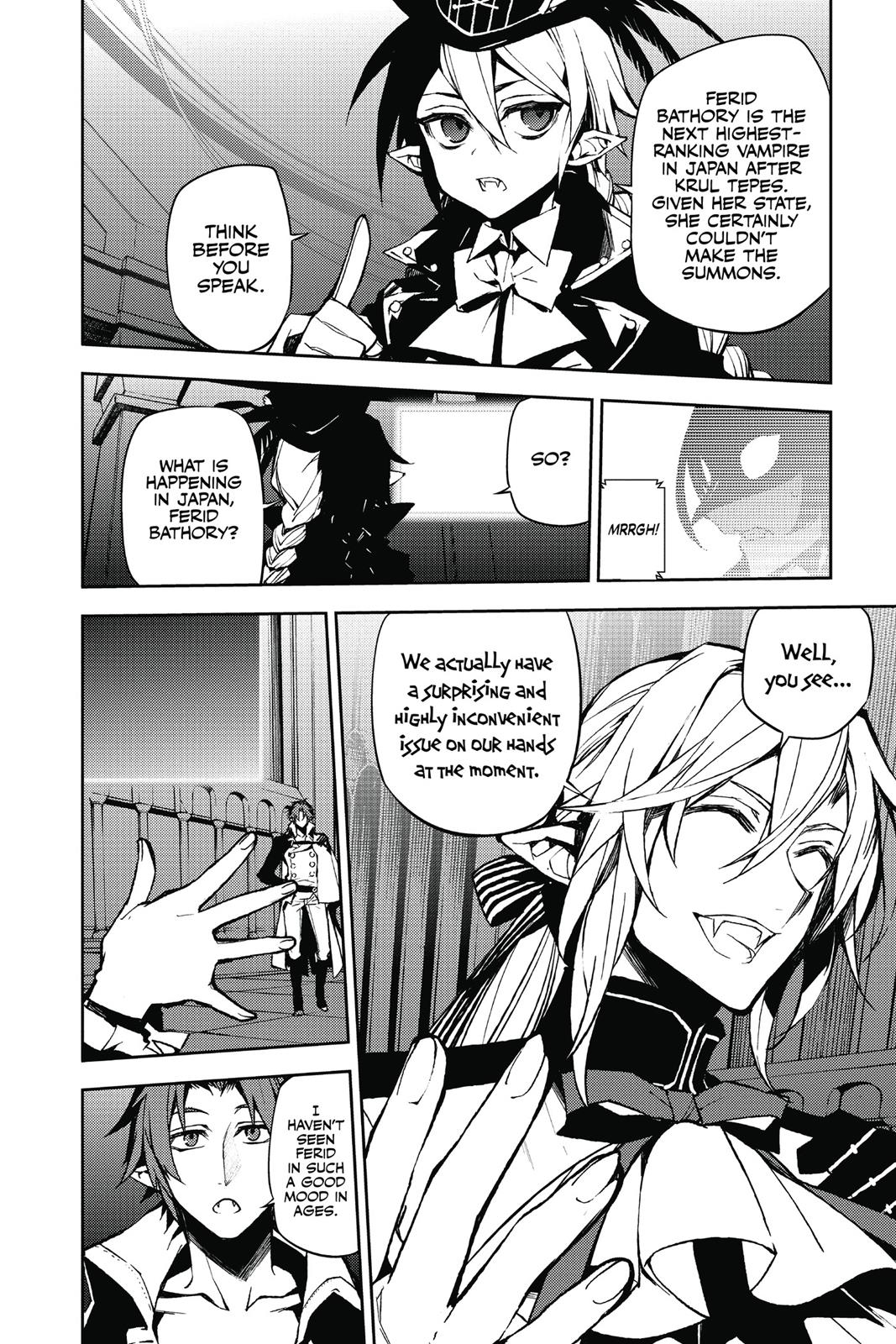 Read Seraph of the End Vampire Reign EN Manga Online