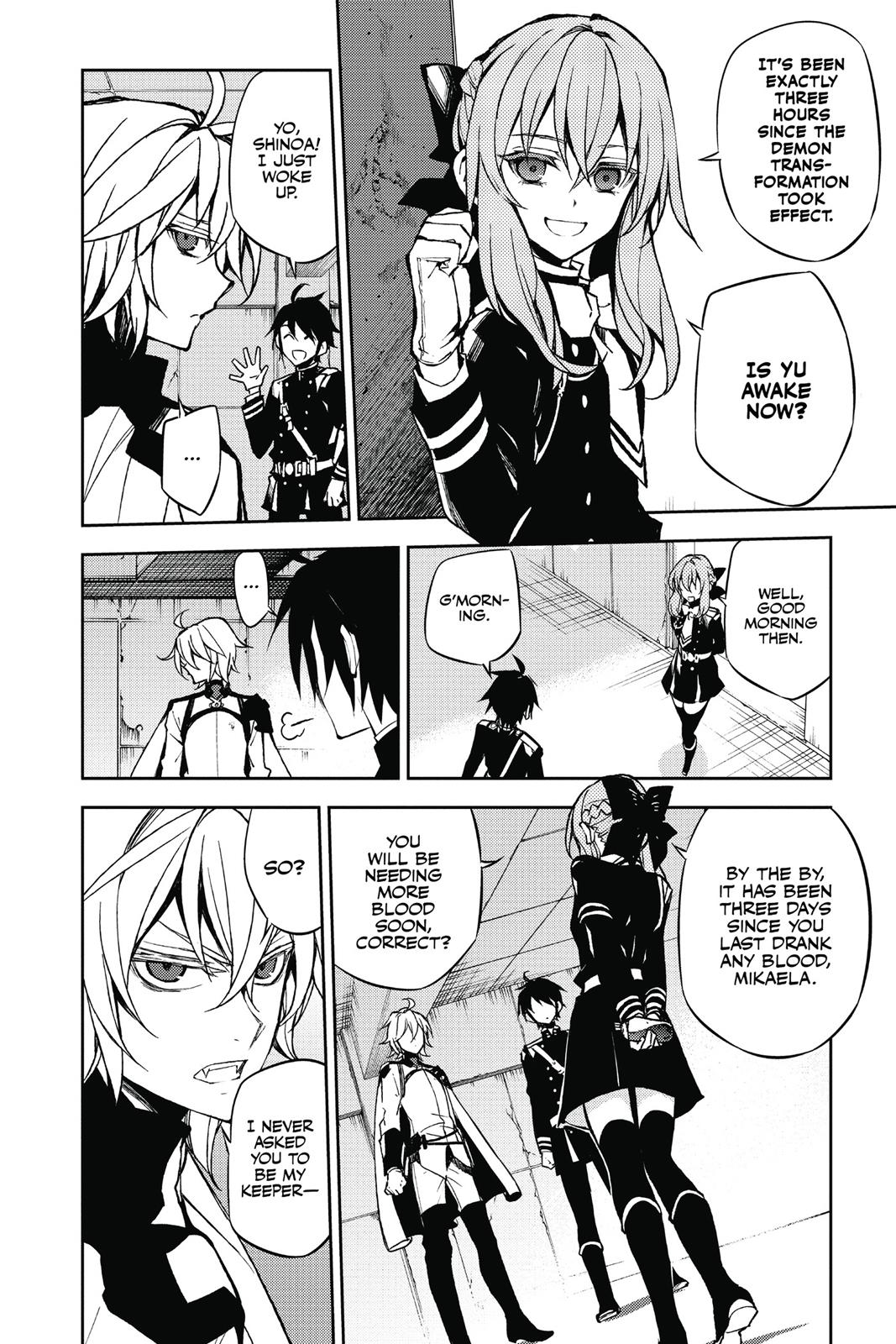 Read Seraph of the End Vampire Reign EN Manga Online