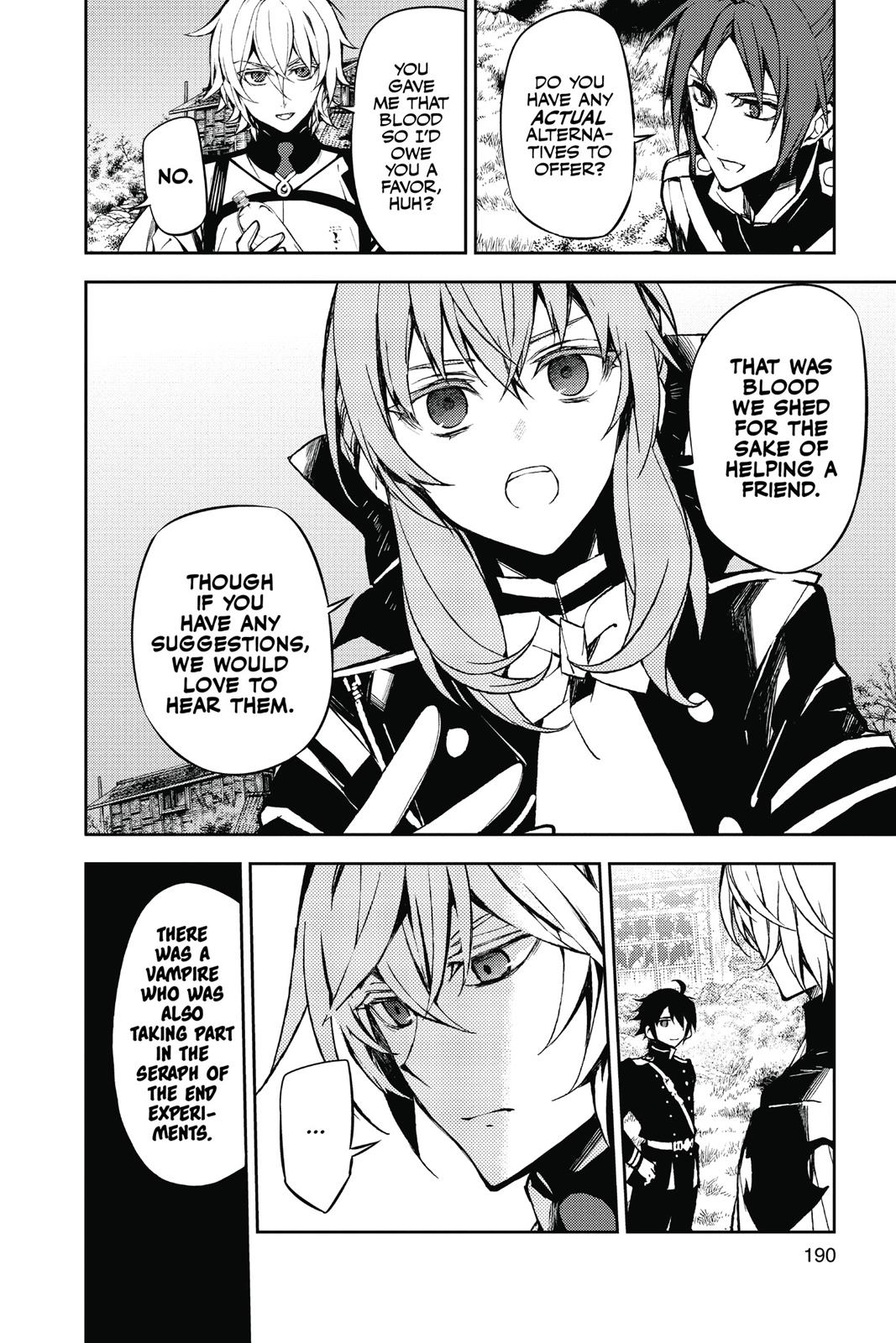 Read Seraph of the End Vampire Reign EN Manga Online