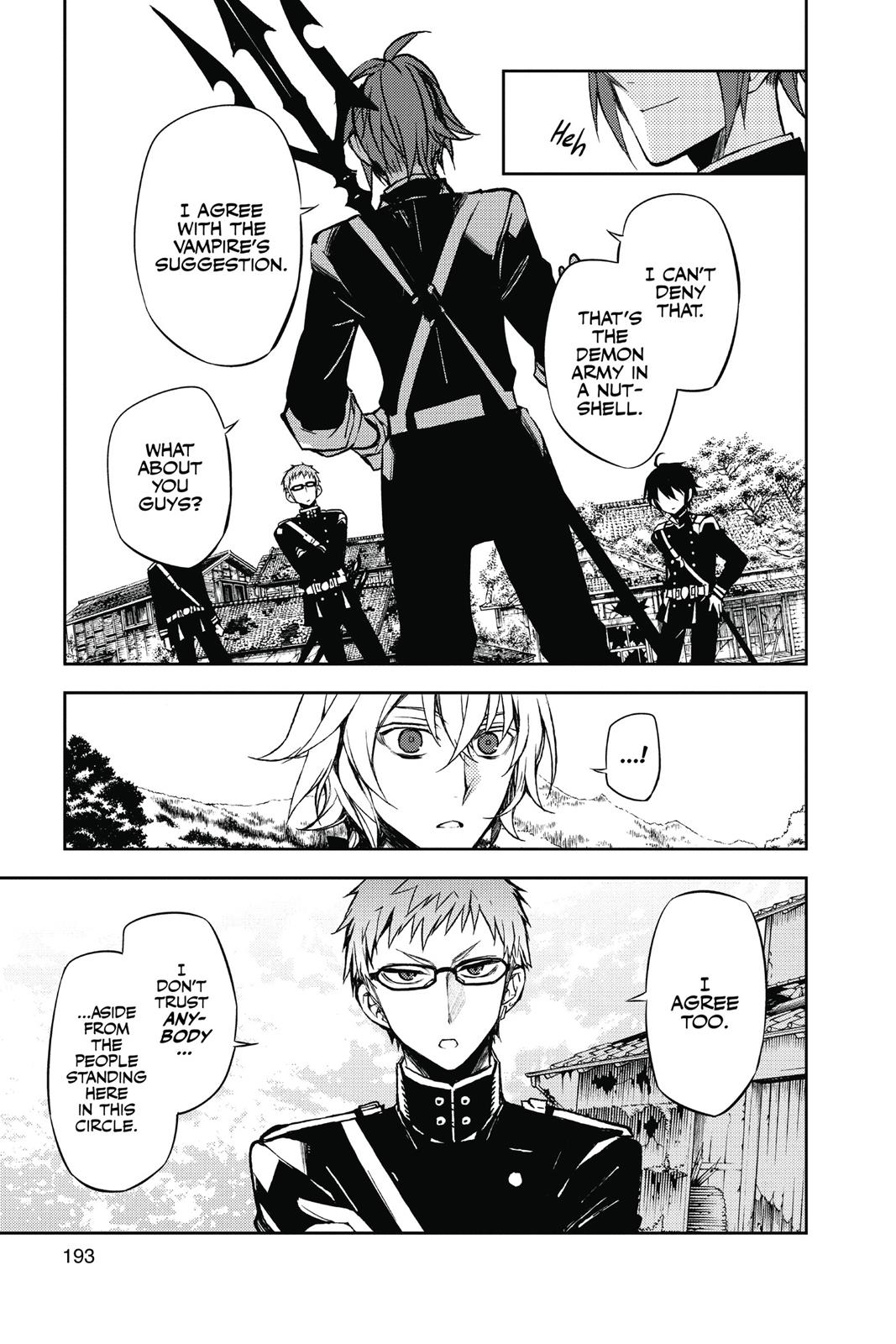 Read Seraph of the End Vampire Reign EN Manga Online