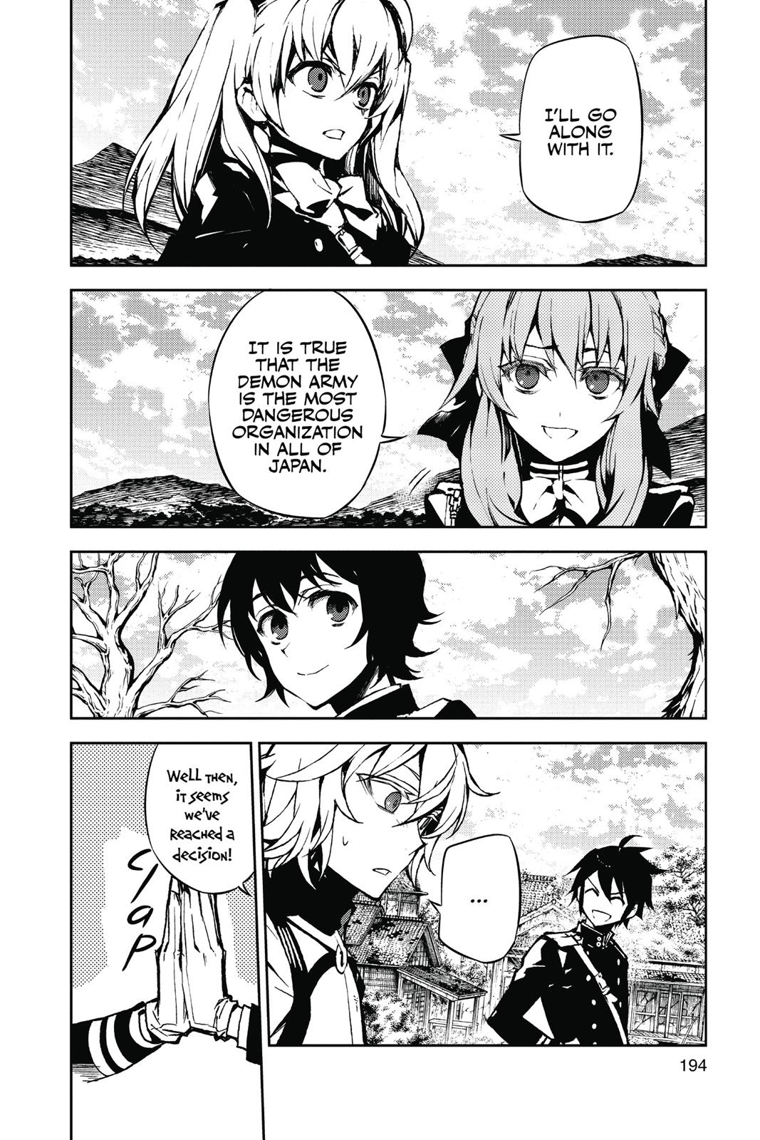 Read Seraph of the End Vampire Reign EN Manga Online