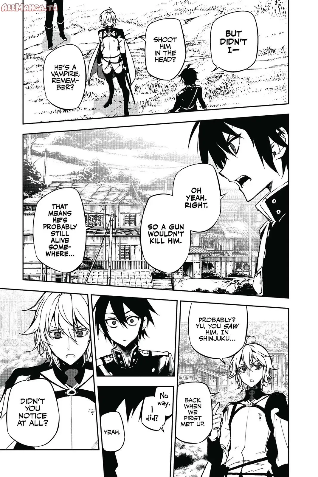 Read Seraph of the End Vampire Reign EN Manga Online