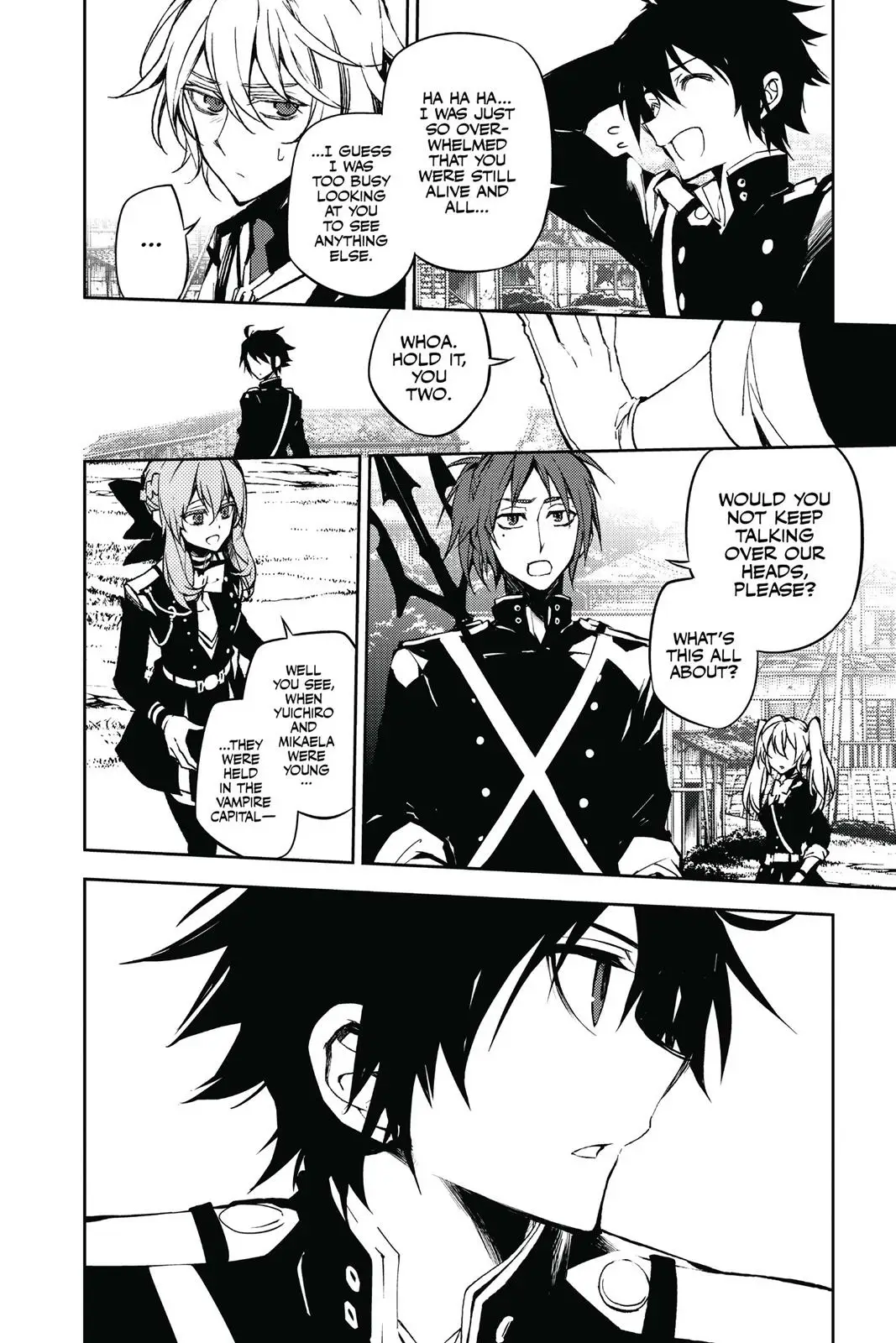 Read Seraph of the End Vampire Reign EN Manga Online