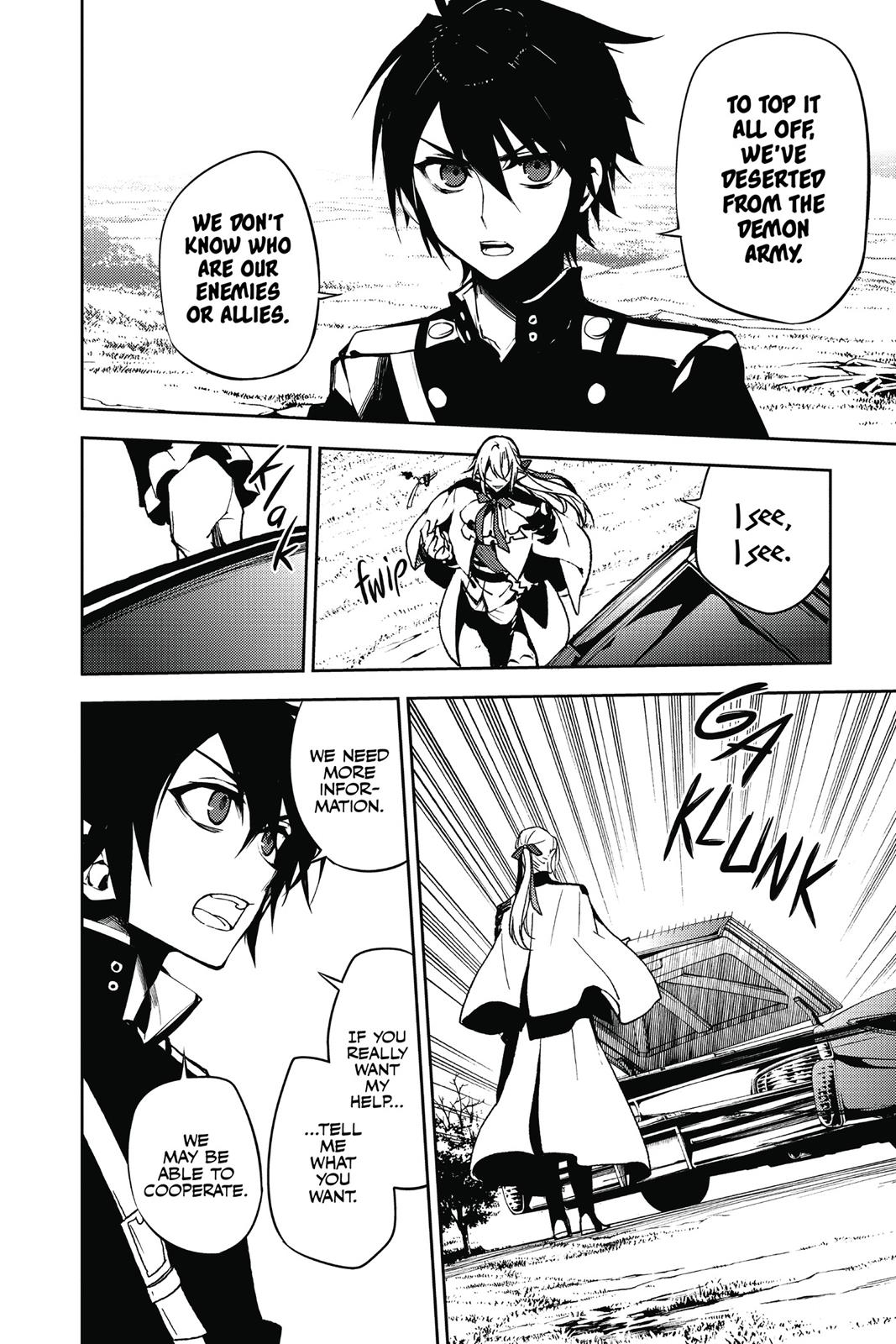 Read Seraph of the End Vampire Reign EN Manga Online