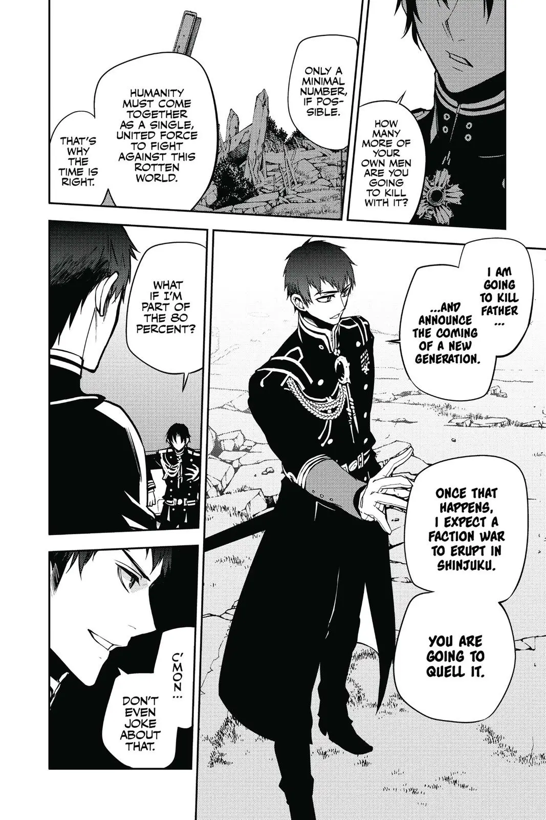 Read Seraph of the End Vampire Reign EN Manga Online