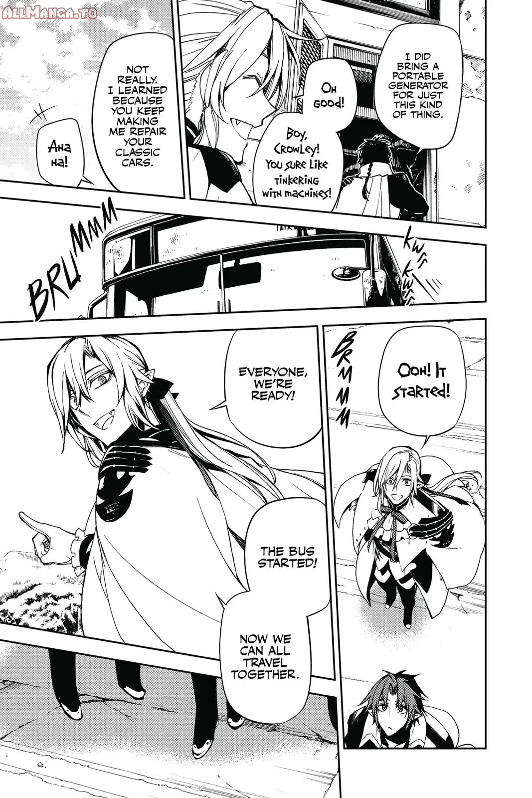 Read Seraph of the End Vampire Reign EN Manga Online