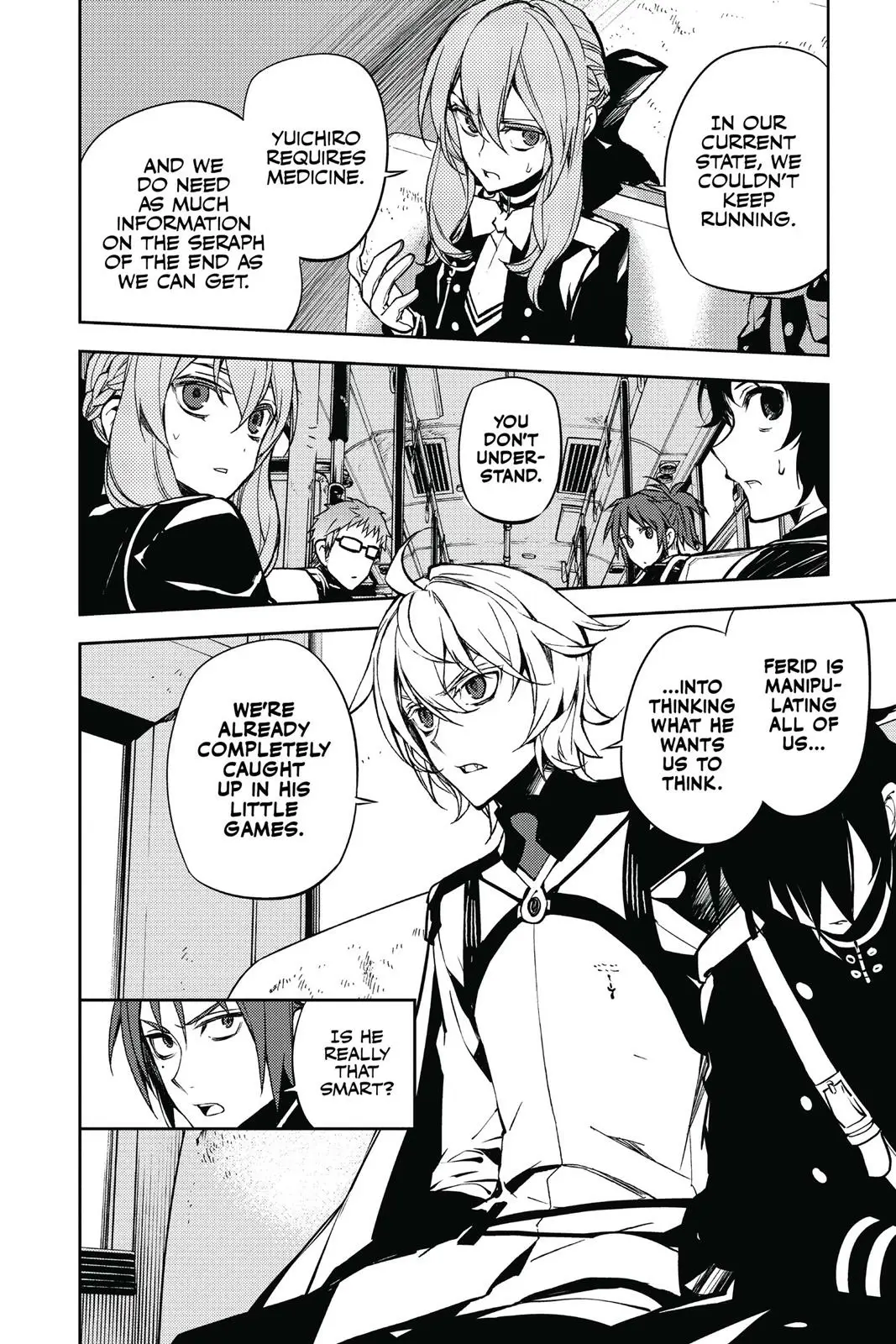 Read Seraph of the End Vampire Reign EN Manga Online