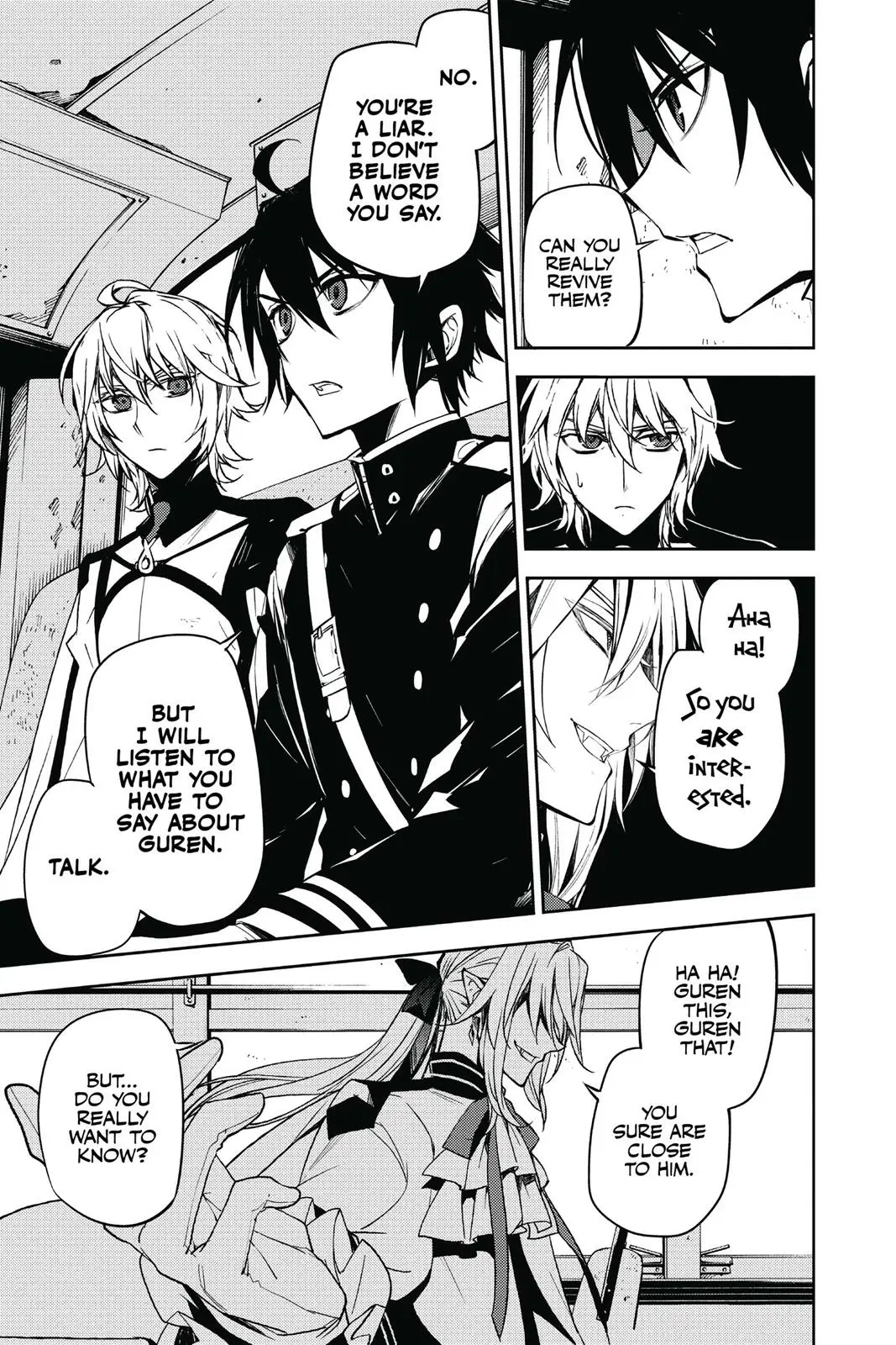 Read Seraph of the End Vampire Reign EN Manga Online