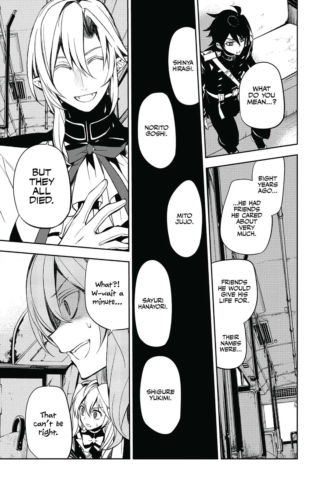 Read Seraph of the End Vampire Reign EN Manga Online