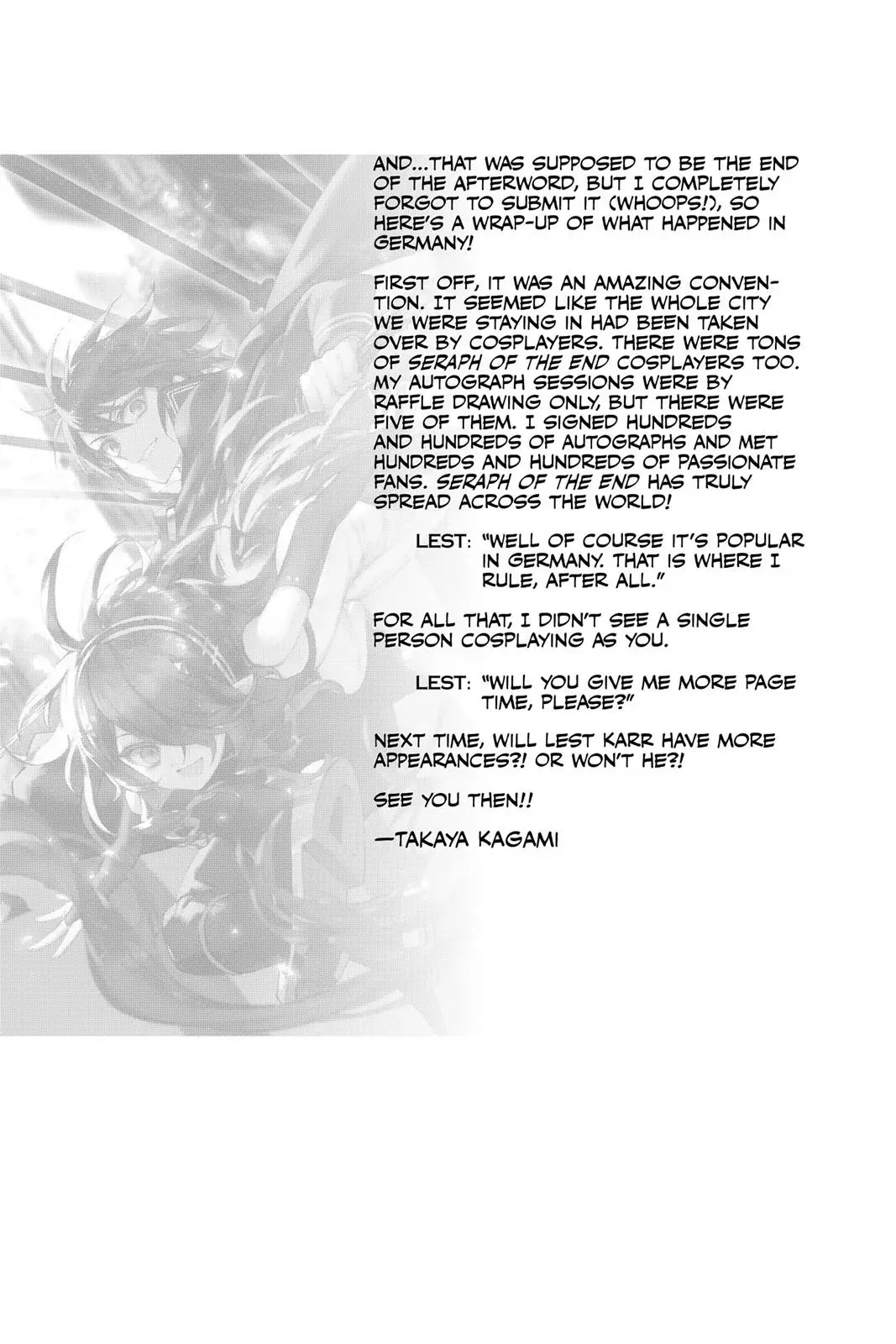 Read Seraph of the End Vampire Reign EN Manga Online