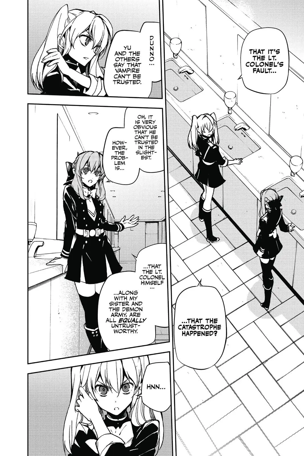 Read Seraph of the End Vampire Reign EN Manga Online