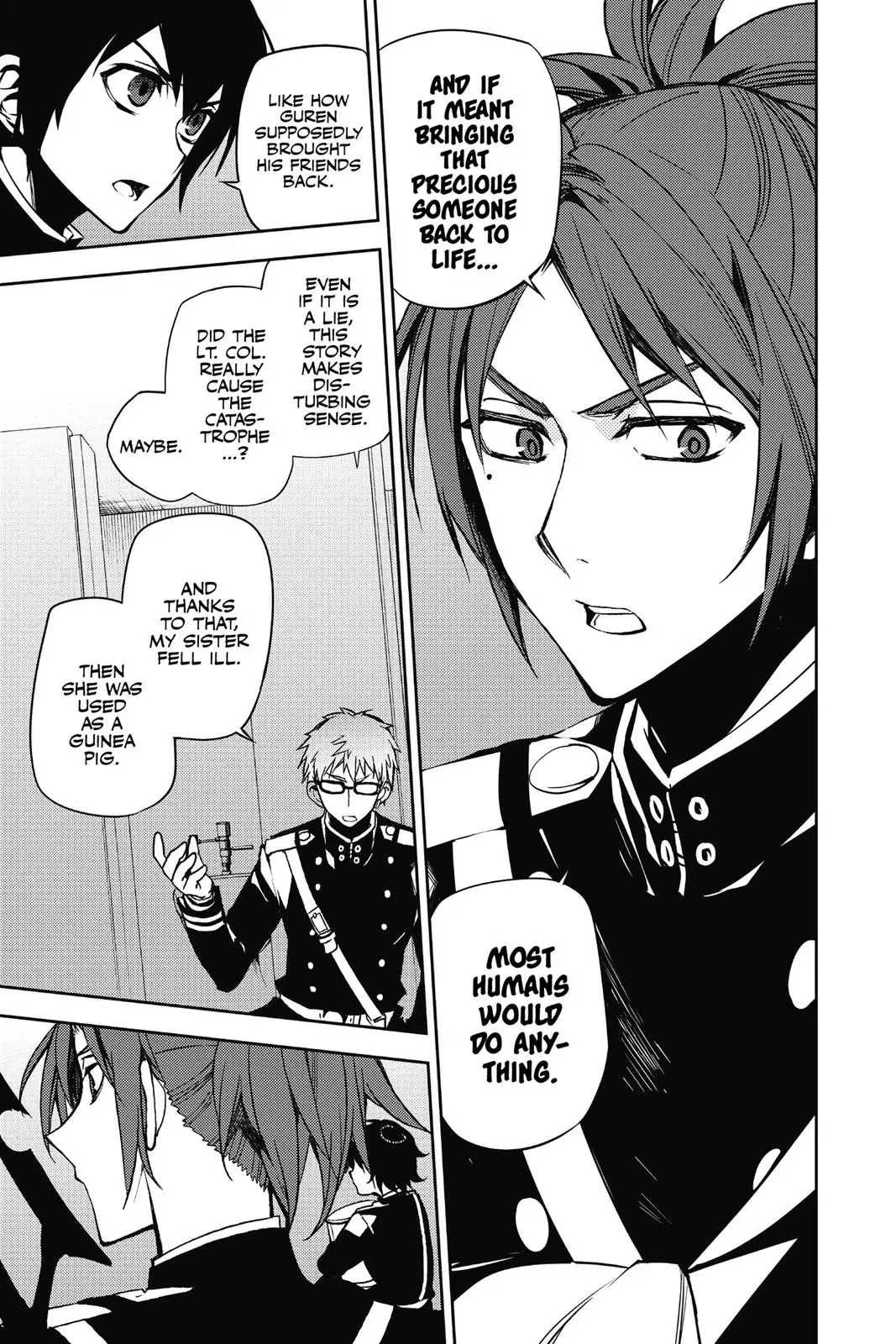 Read Seraph of the End Vampire Reign EN Manga Online