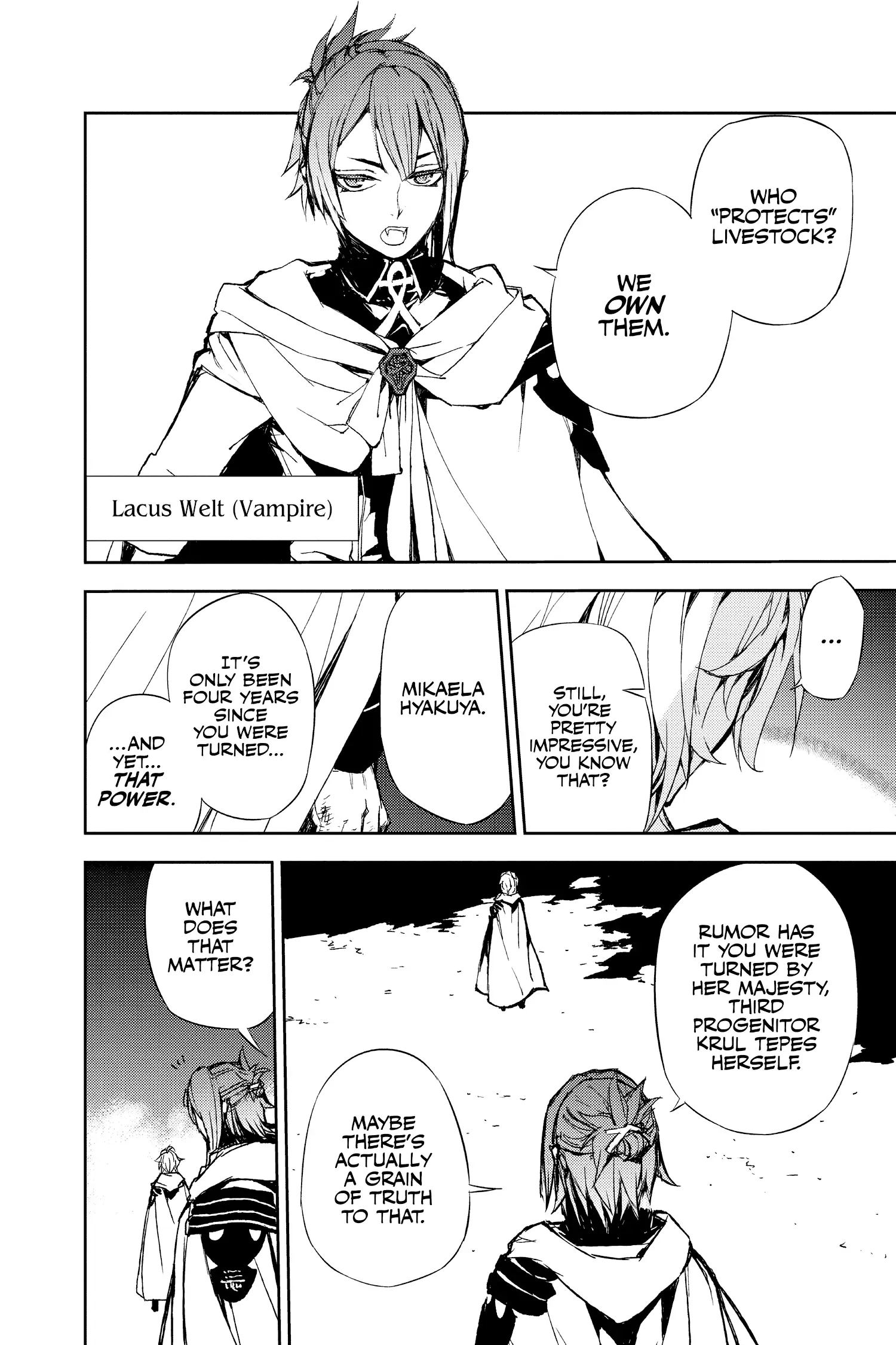 Read Seraph of the End Vampire Reign EN Manga Online