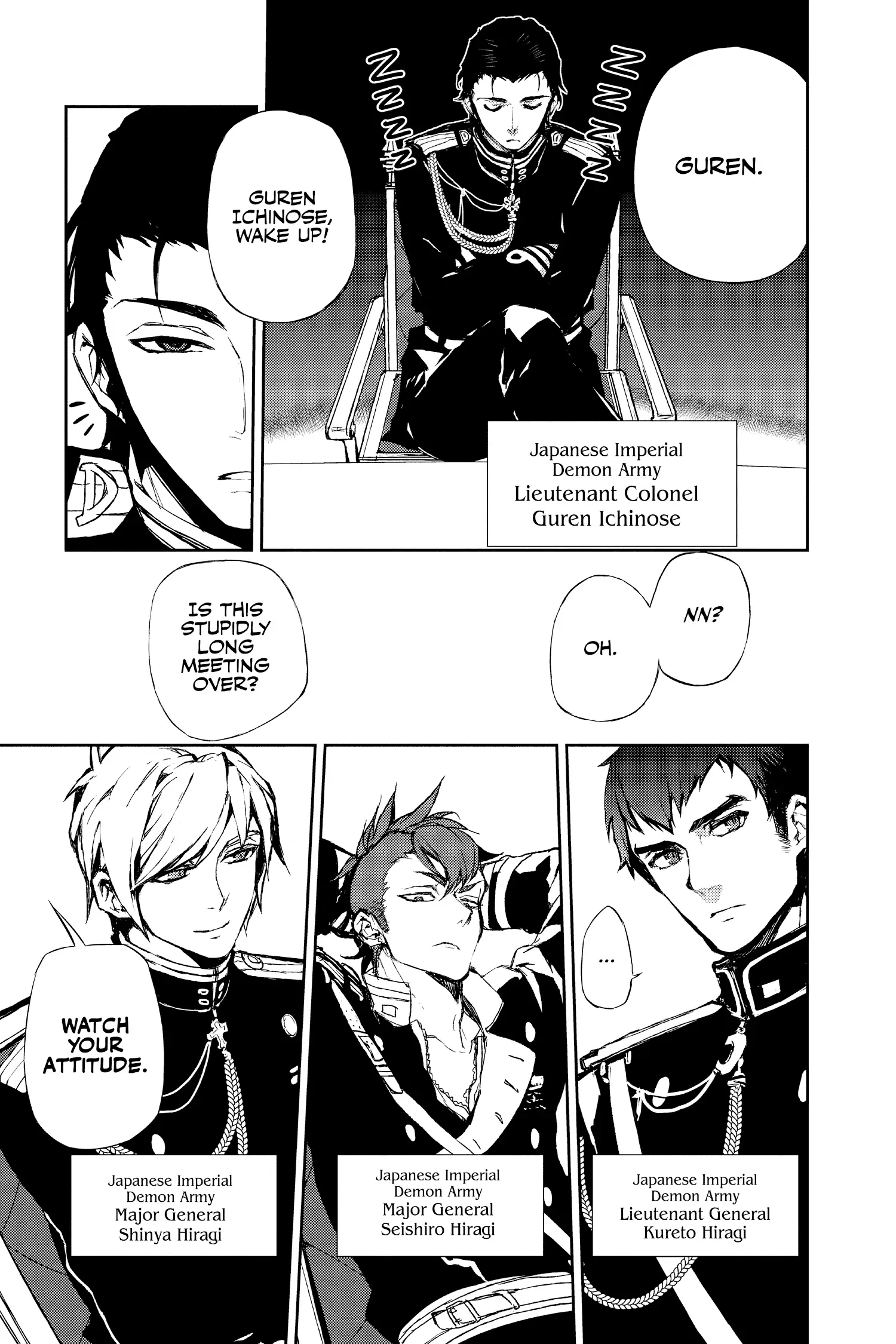 Read Seraph of the End Vampire Reign EN Manga Online