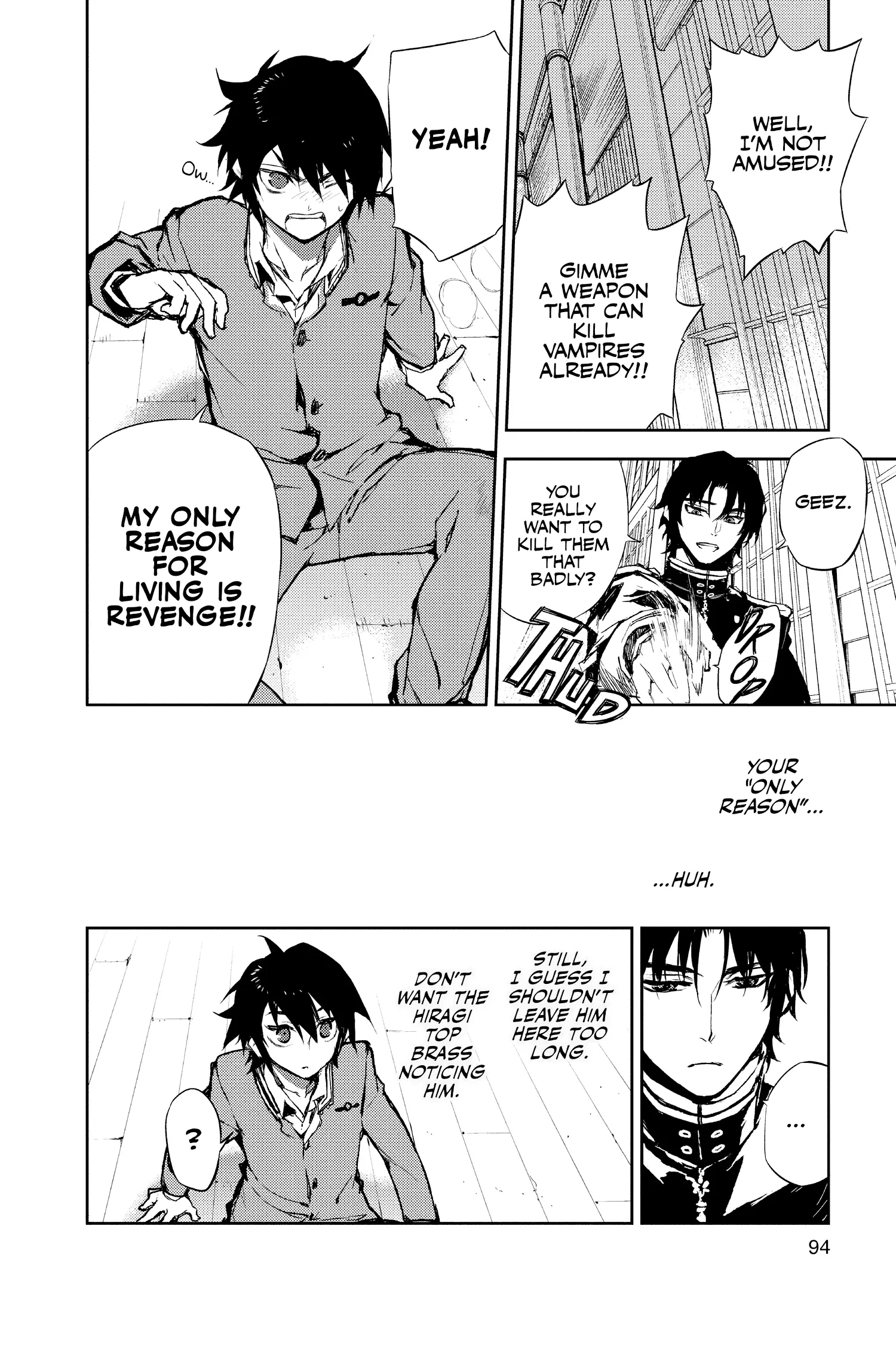 Read Seraph of the End Vampire Reign EN Manga Online