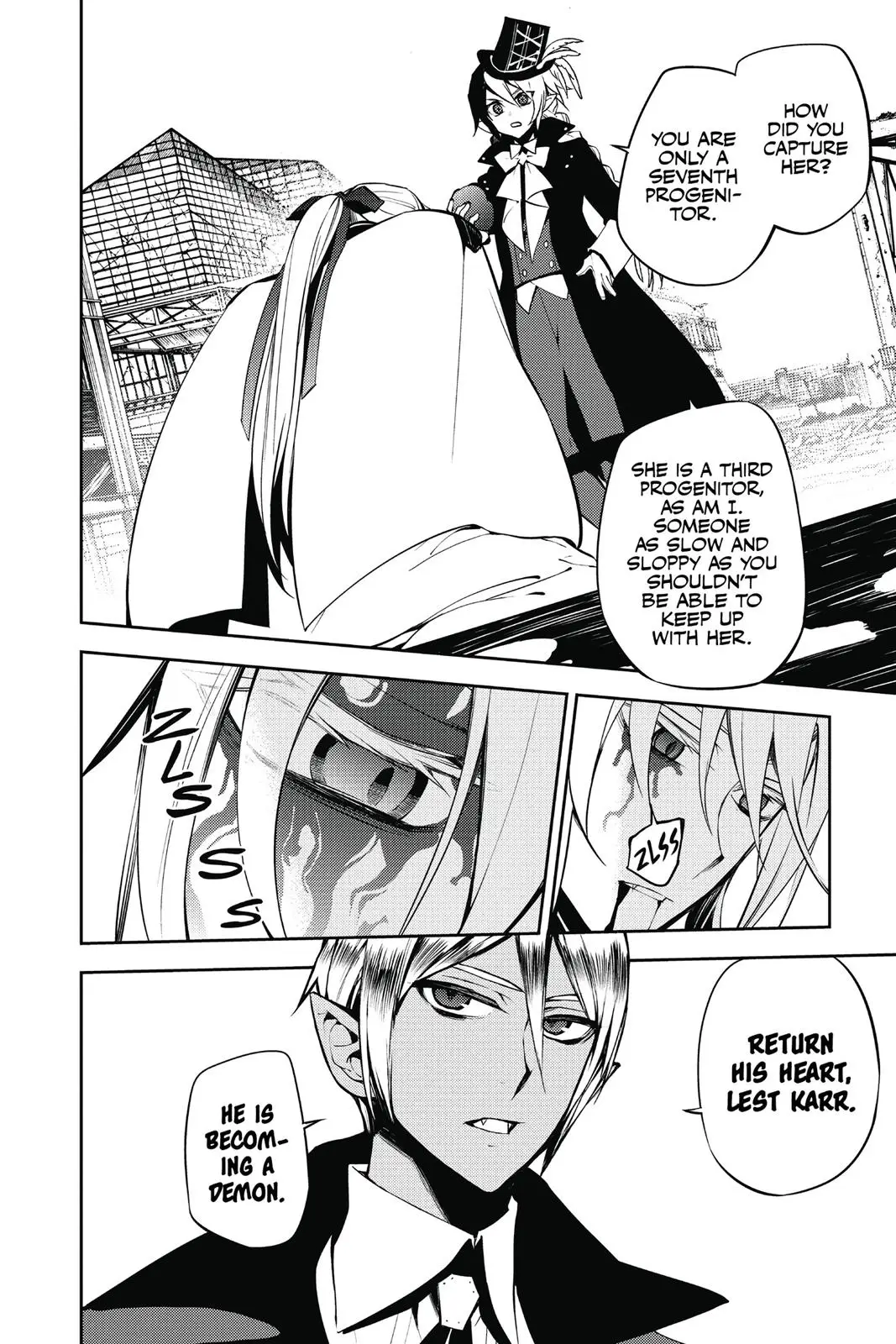 Read Seraph of the End Vampire Reign EN Manga Online