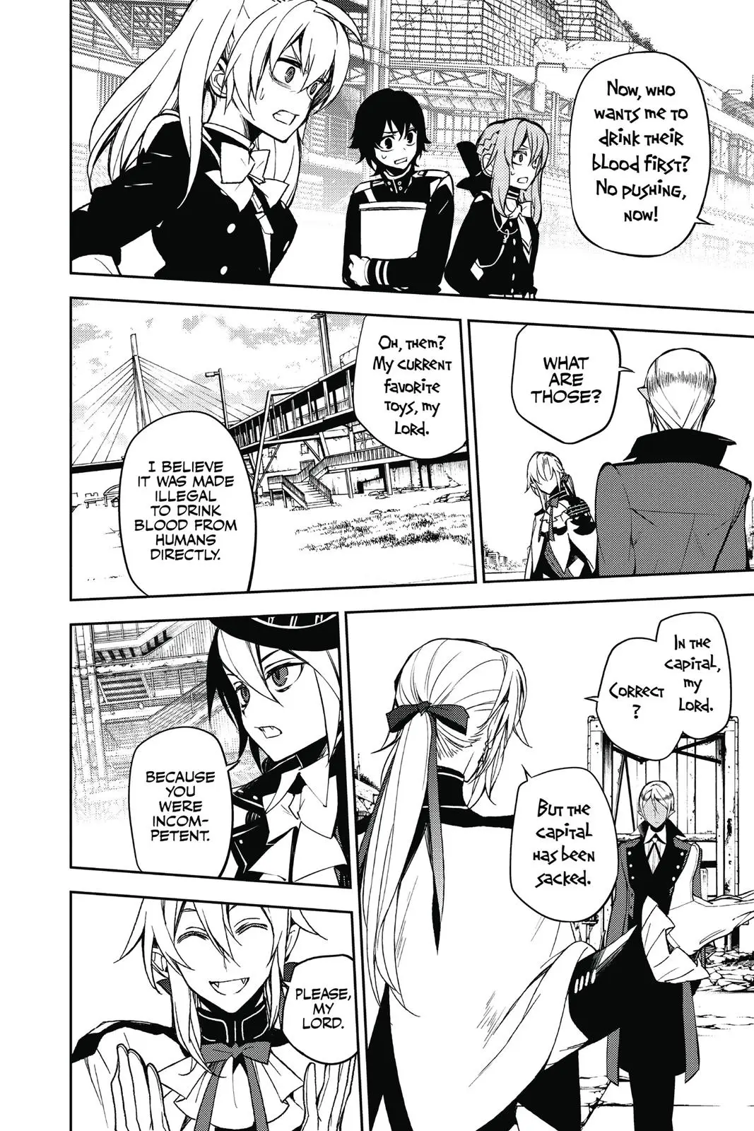 Read Seraph of the End Vampire Reign EN Manga Online