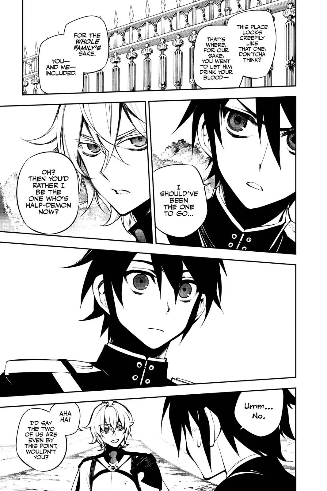 Read Seraph of the End Vampire Reign EN Manga Online