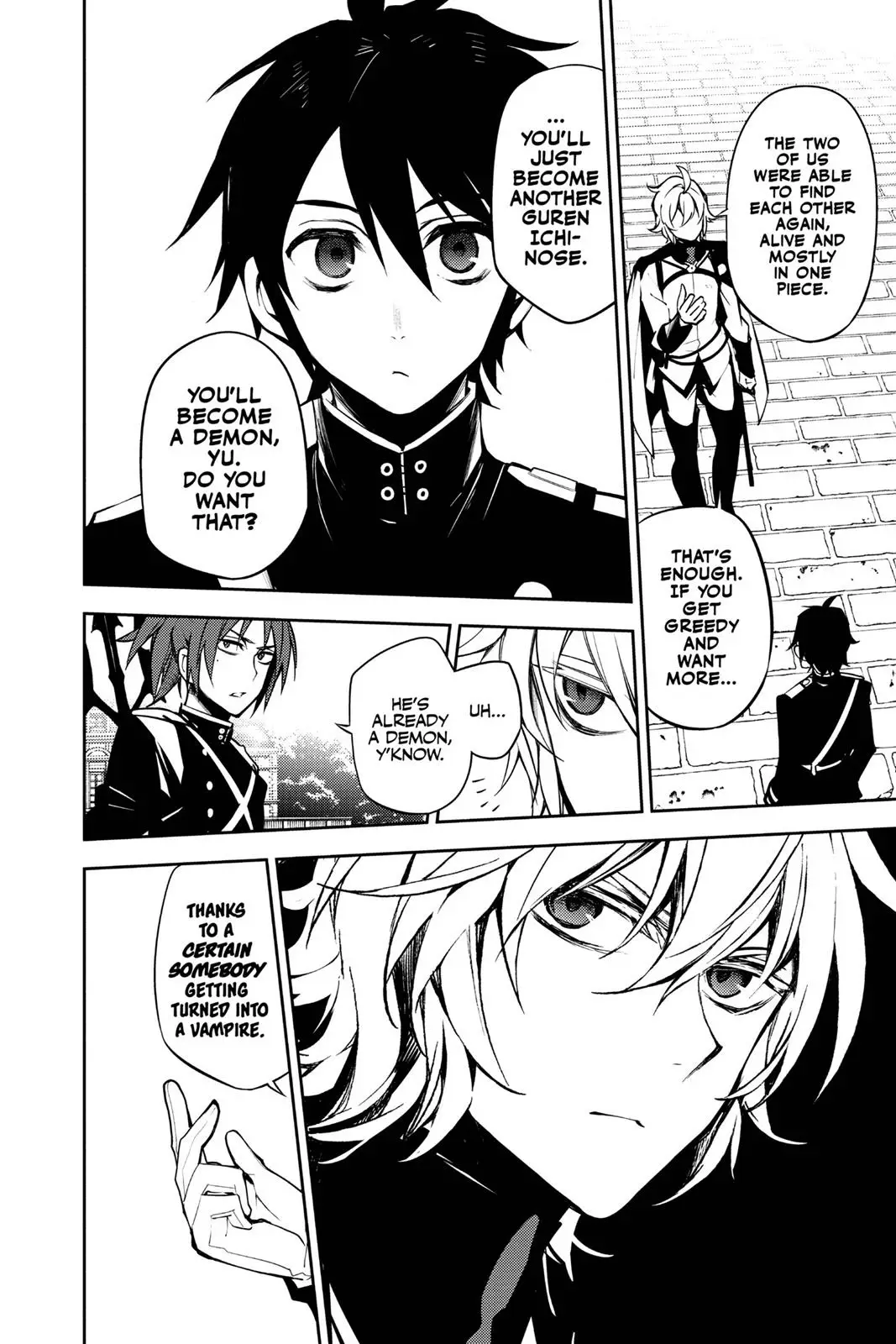 Read Seraph of the End Vampire Reign EN Manga Online