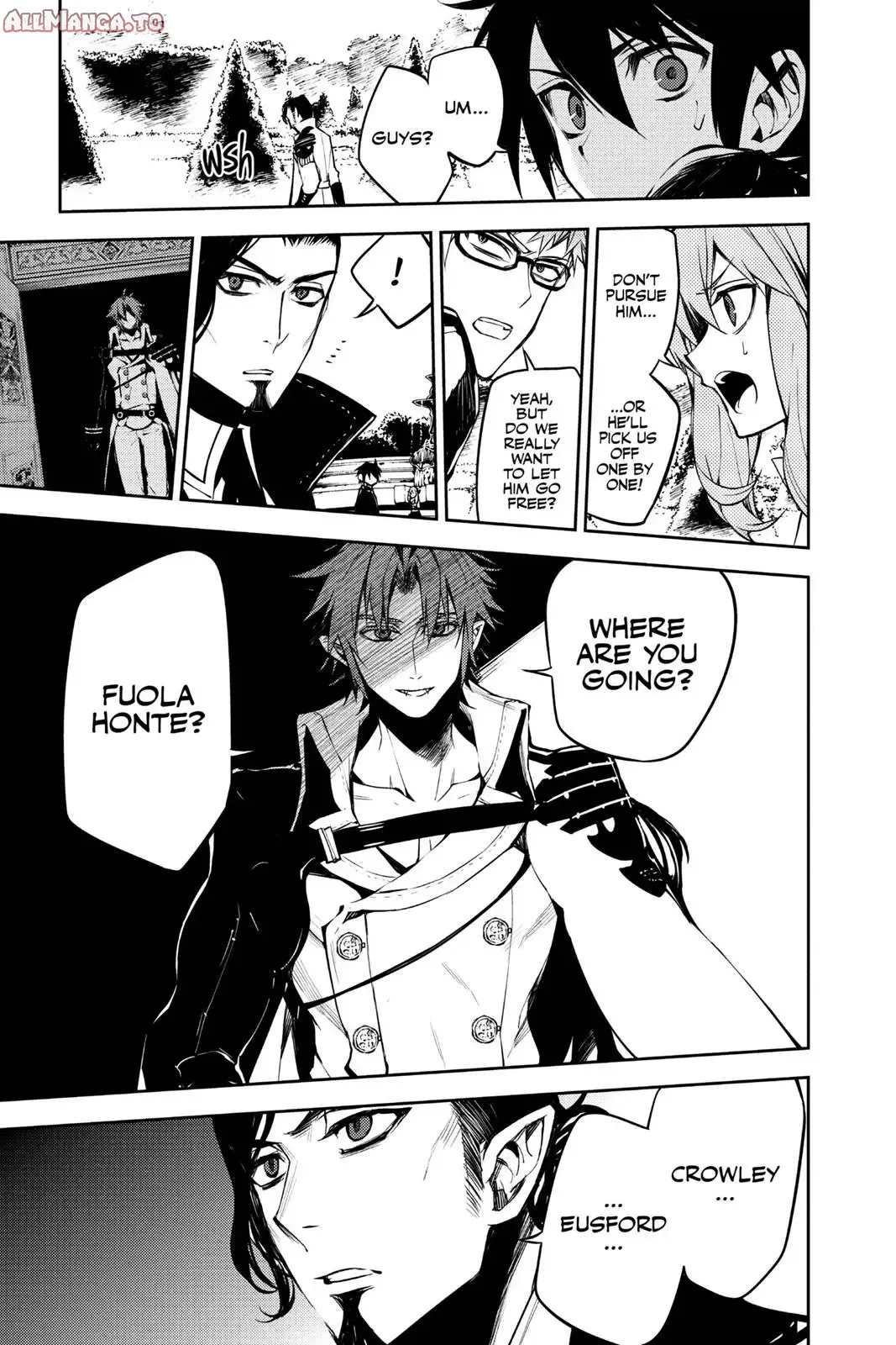 Read Seraph of the End Vampire Reign EN Manga Online