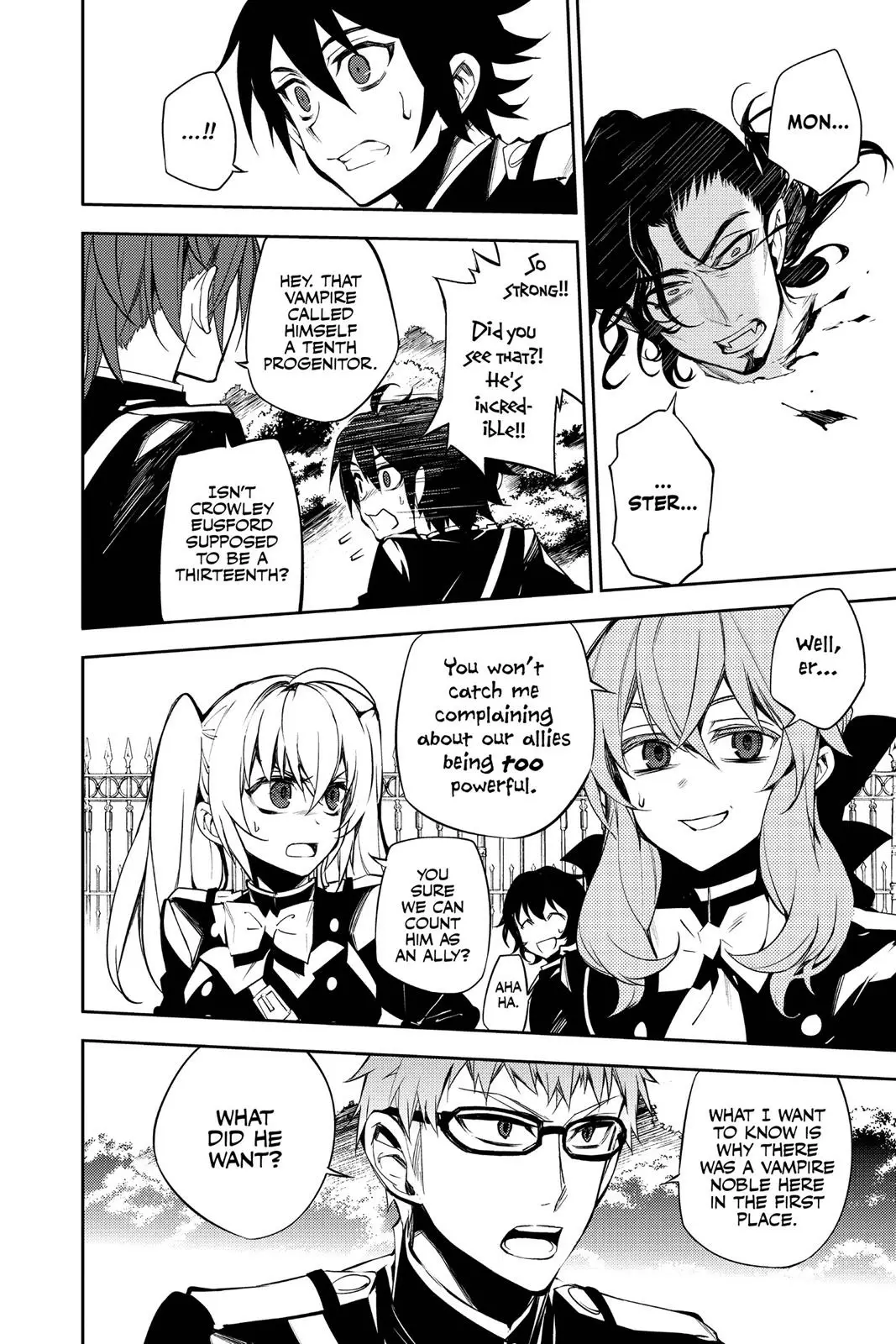 Read Seraph of the End Vampire Reign EN Manga Online