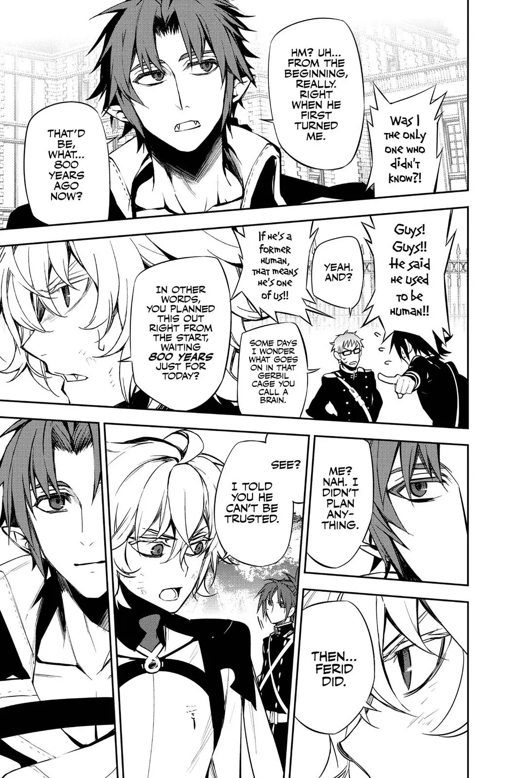 Read Seraph of the End Vampire Reign EN Manga Online
