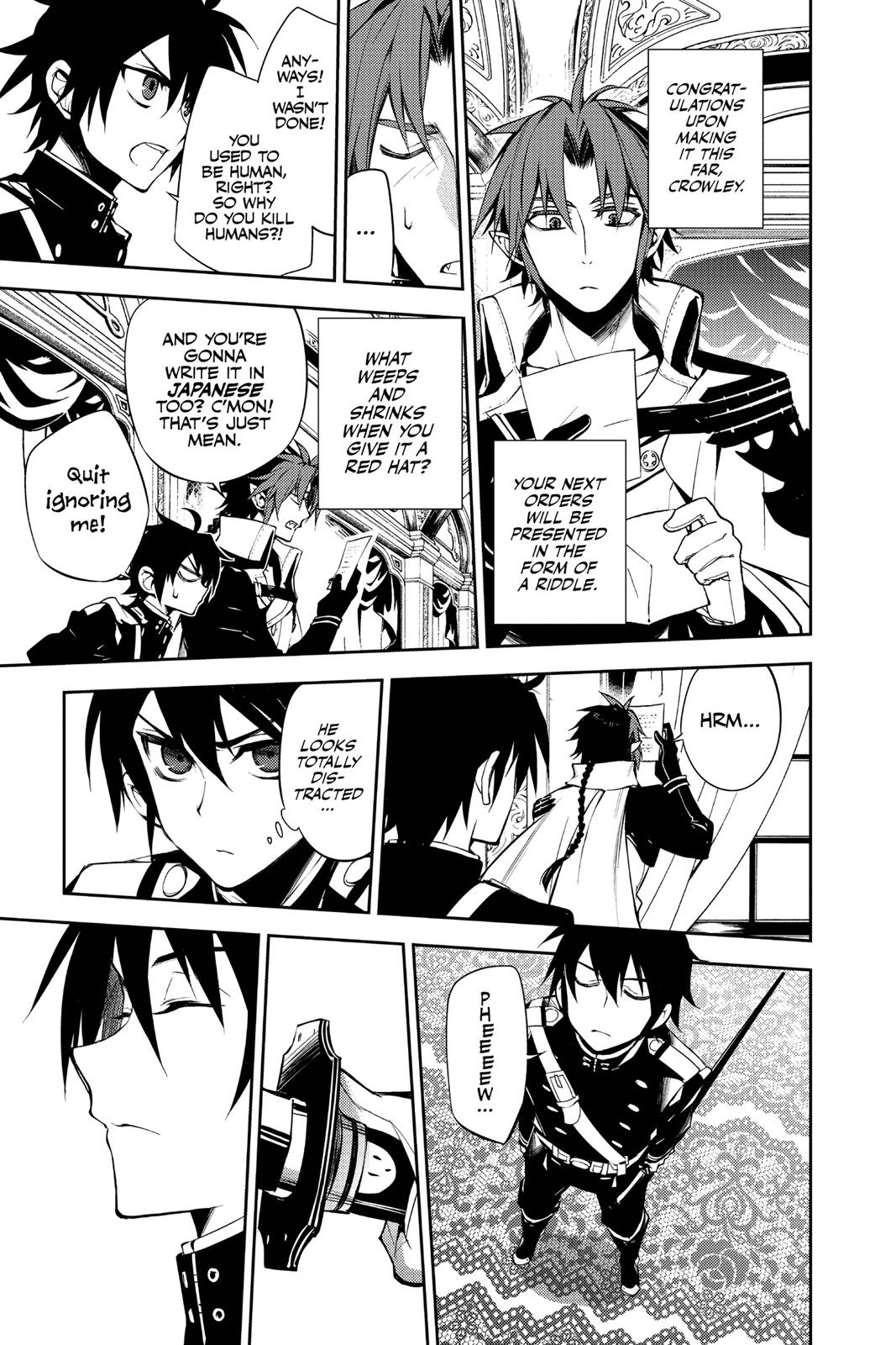 Read Seraph of the End Vampire Reign EN Manga Online