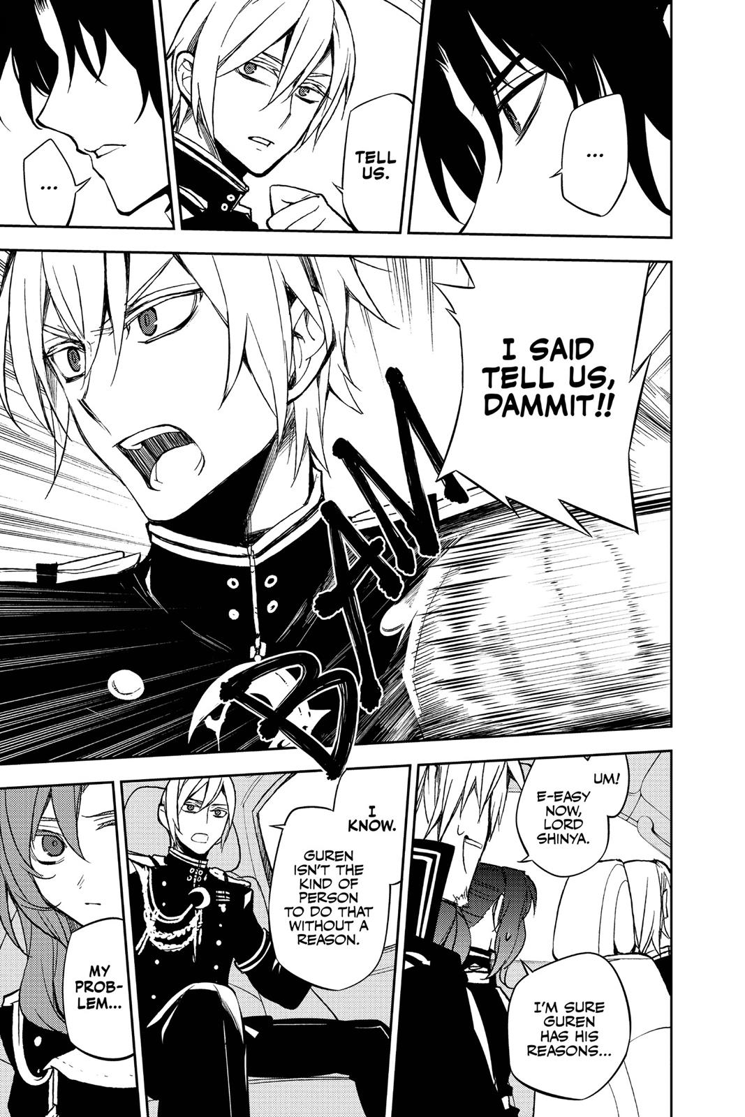 Read Seraph of the End Vampire Reign EN Manga Online