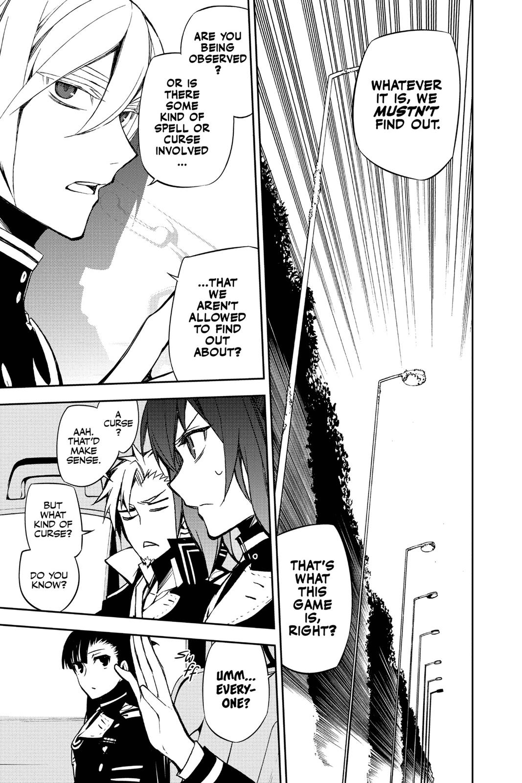 Read Seraph of the End Vampire Reign EN Manga Online